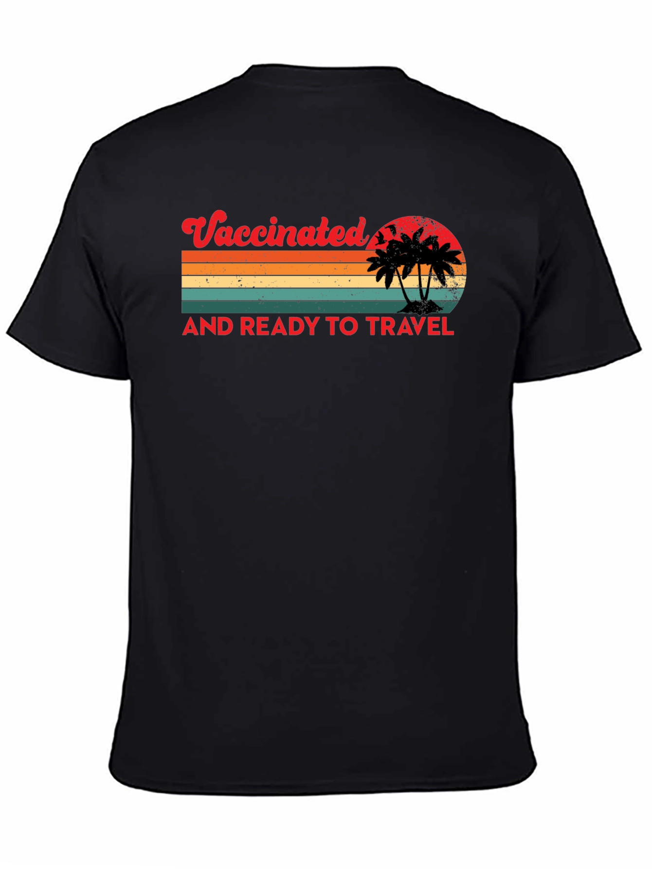 Vaccinated & Ready to Travel Graphic Tee