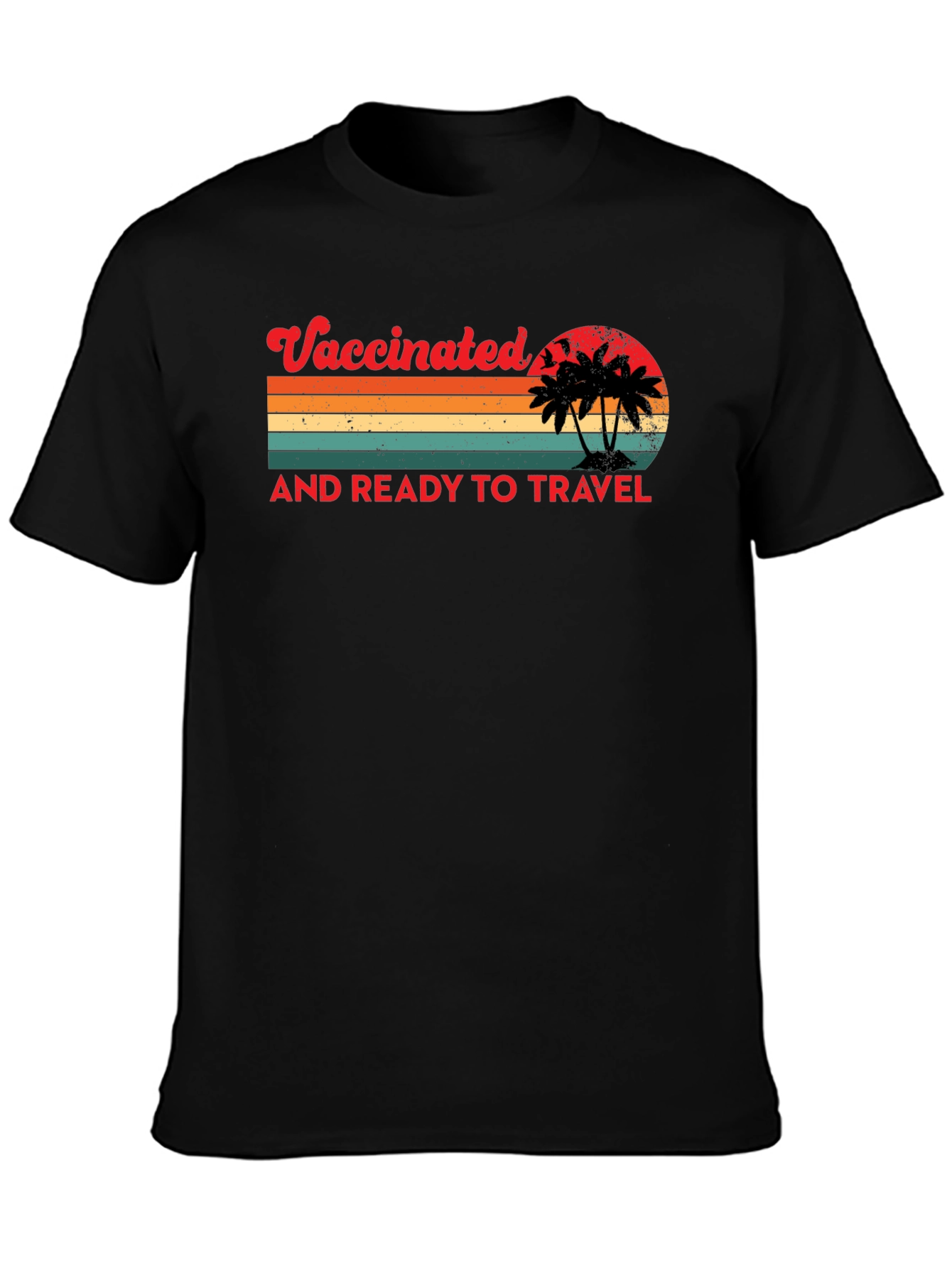 Vaccinated & Ready to Travel Graphic Tee