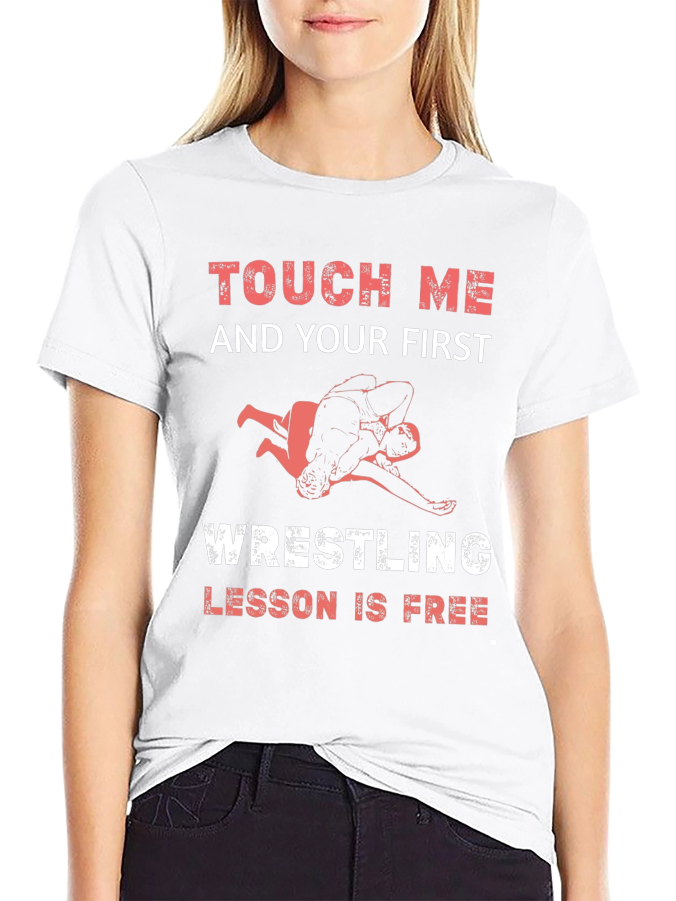 Wrestling Lesson Graphic T-Shirt