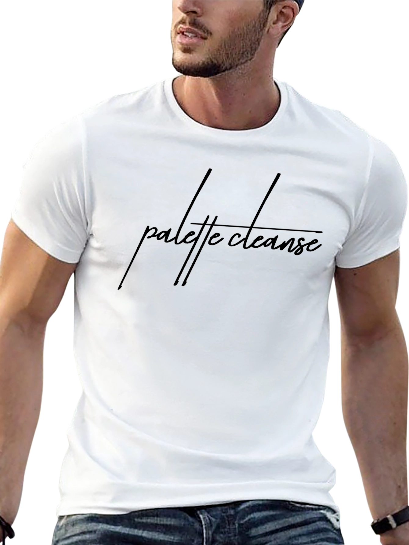 Palette Cleanse Black Graphic T-Shirt