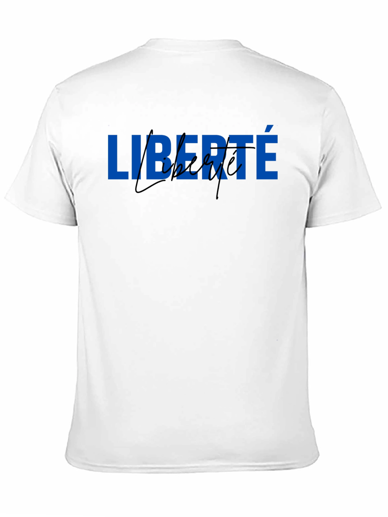 Liberté Graphic Tee - Black Short Sleeve T-Shirt
