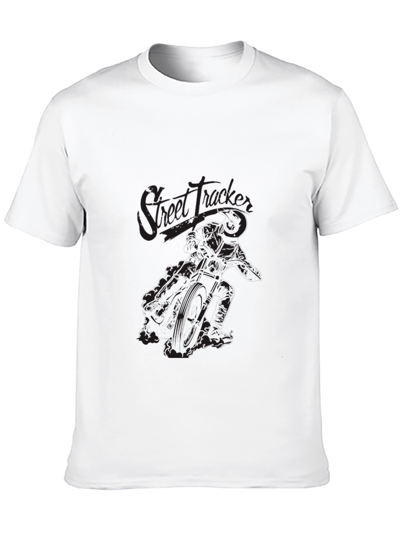 Street Tracker Graphic Tee - Mens Black T-Shirt