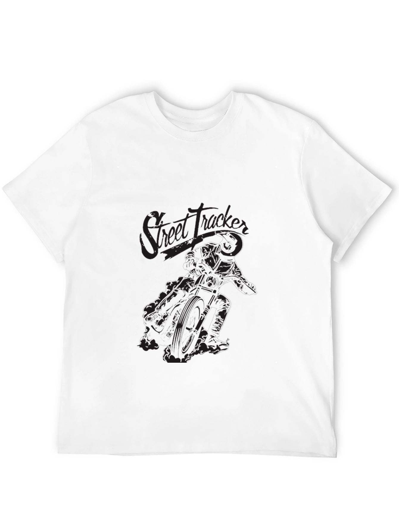Street Tracker Graphic Tee - Mens Black T-Shirt