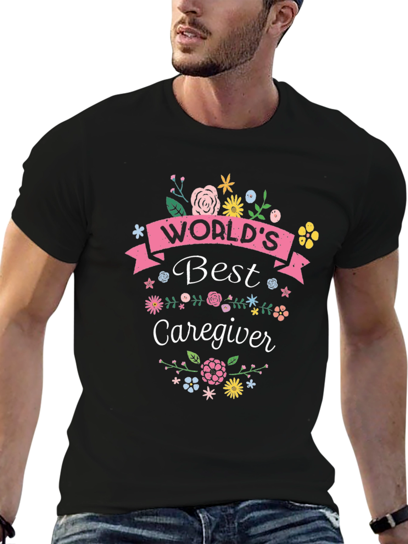 Worlds Best Caregiver T-Shirt