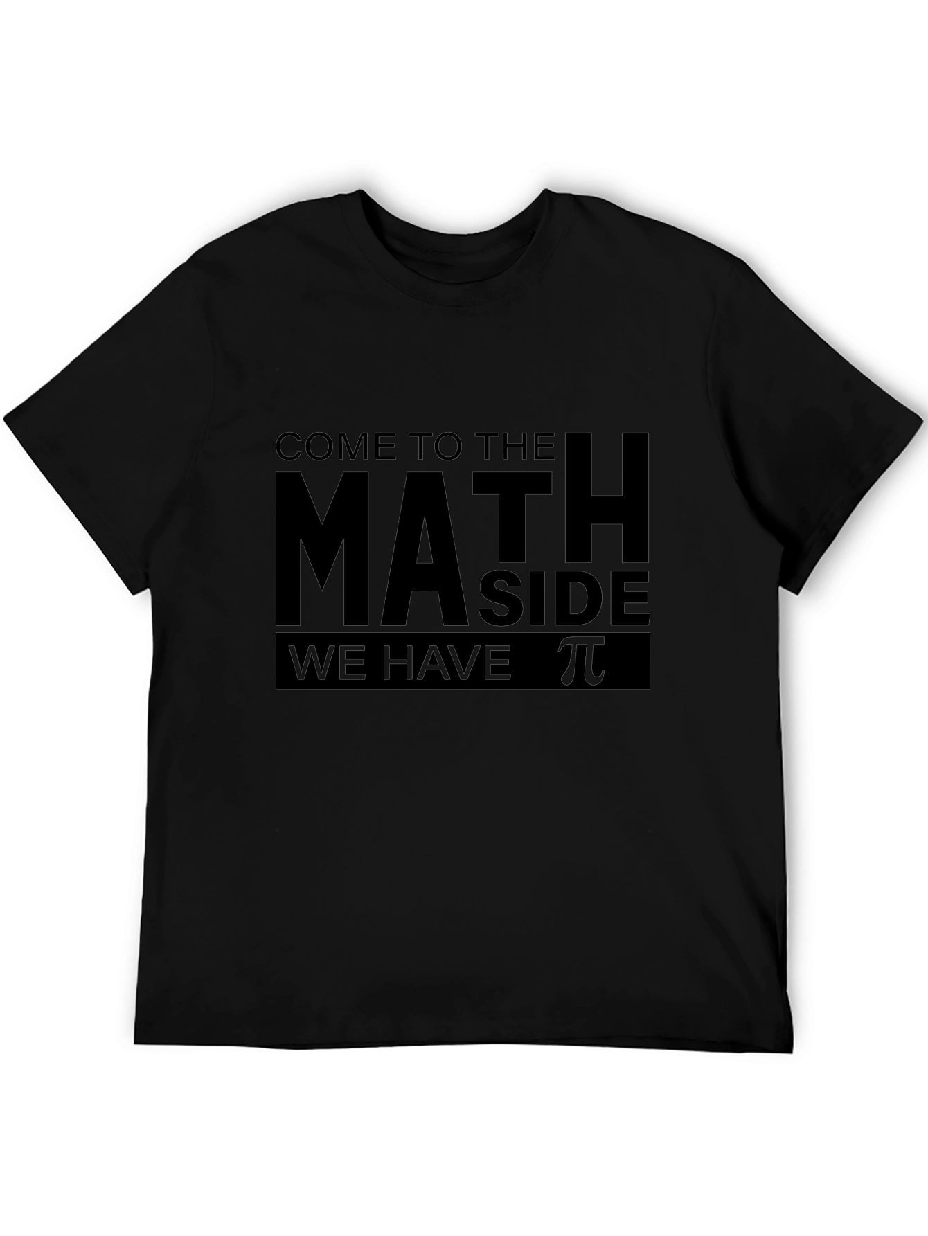 Math Side T-Shirt - Funny Pi Geek Tee