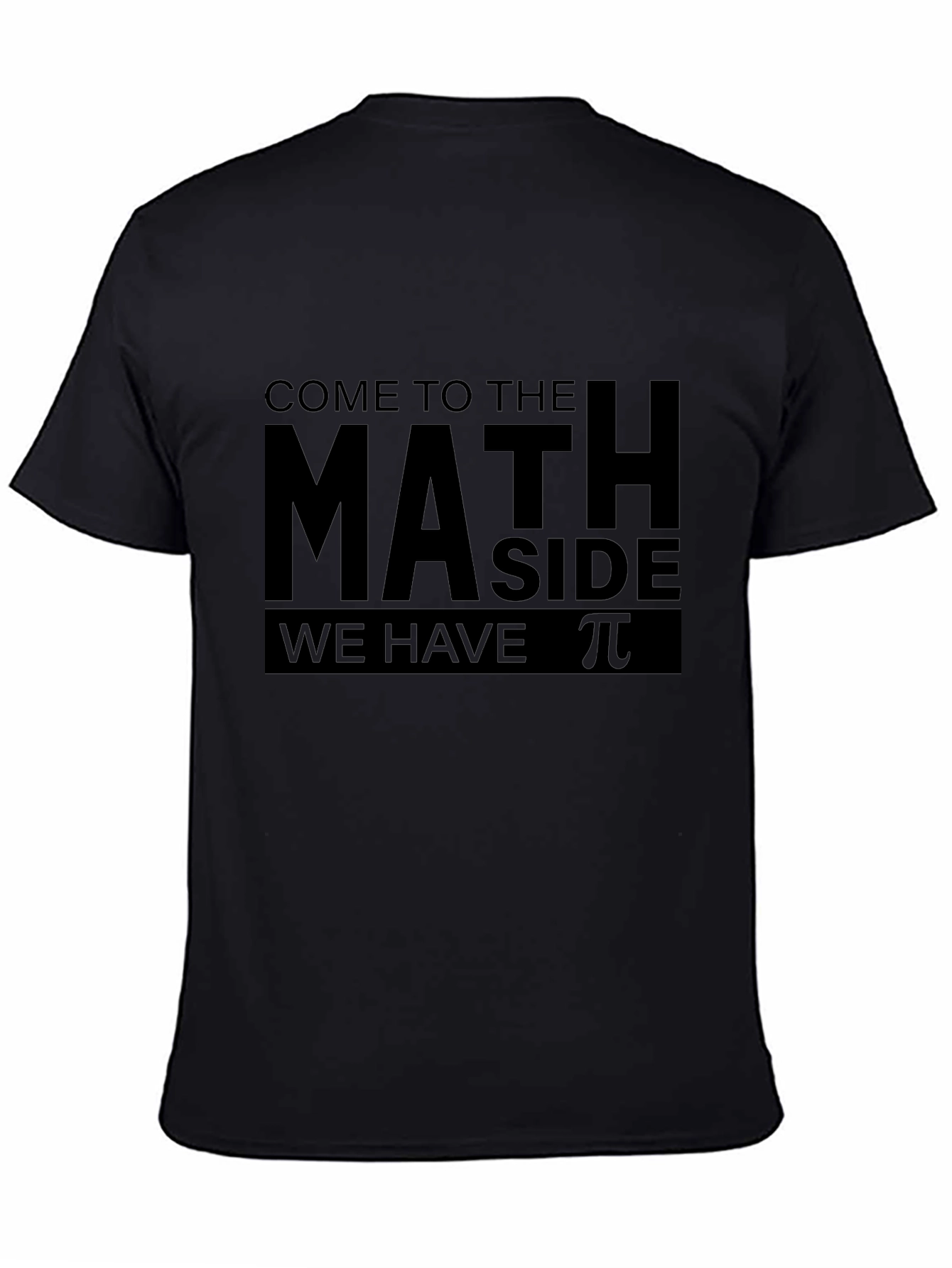 Math Side T-Shirt - Funny Pi Geek Tee