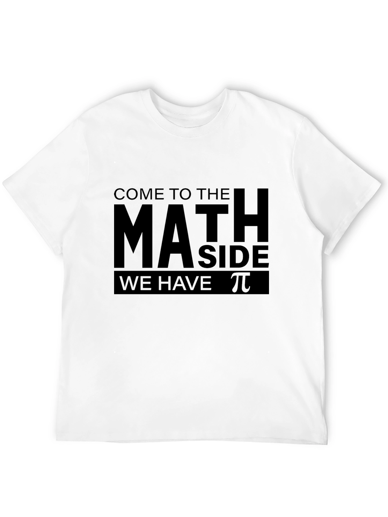 Math Side T-Shirt - Funny Pi Geek Tee