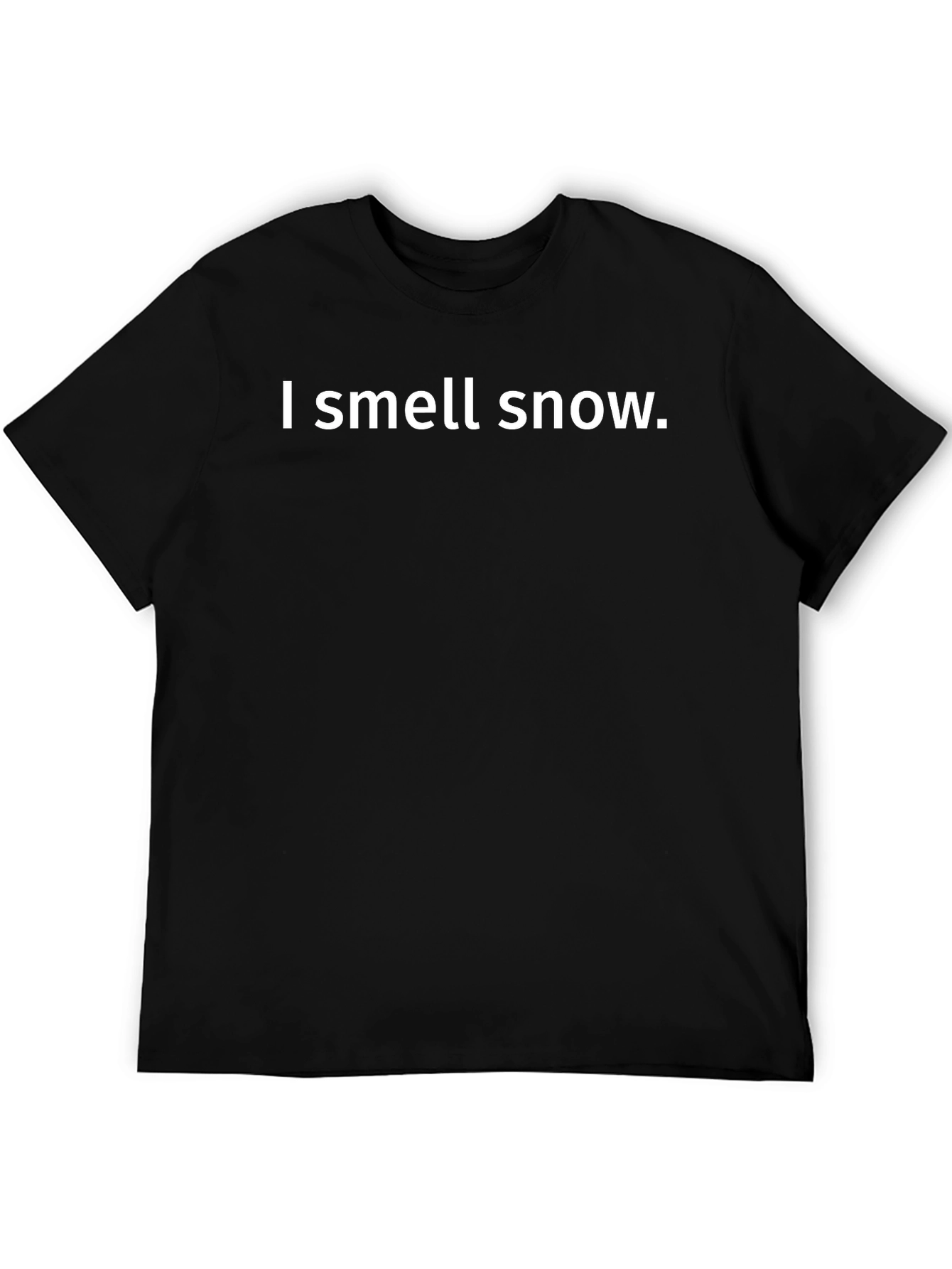 I Smell Snow Graphic Tee - Soft Cotton Blend