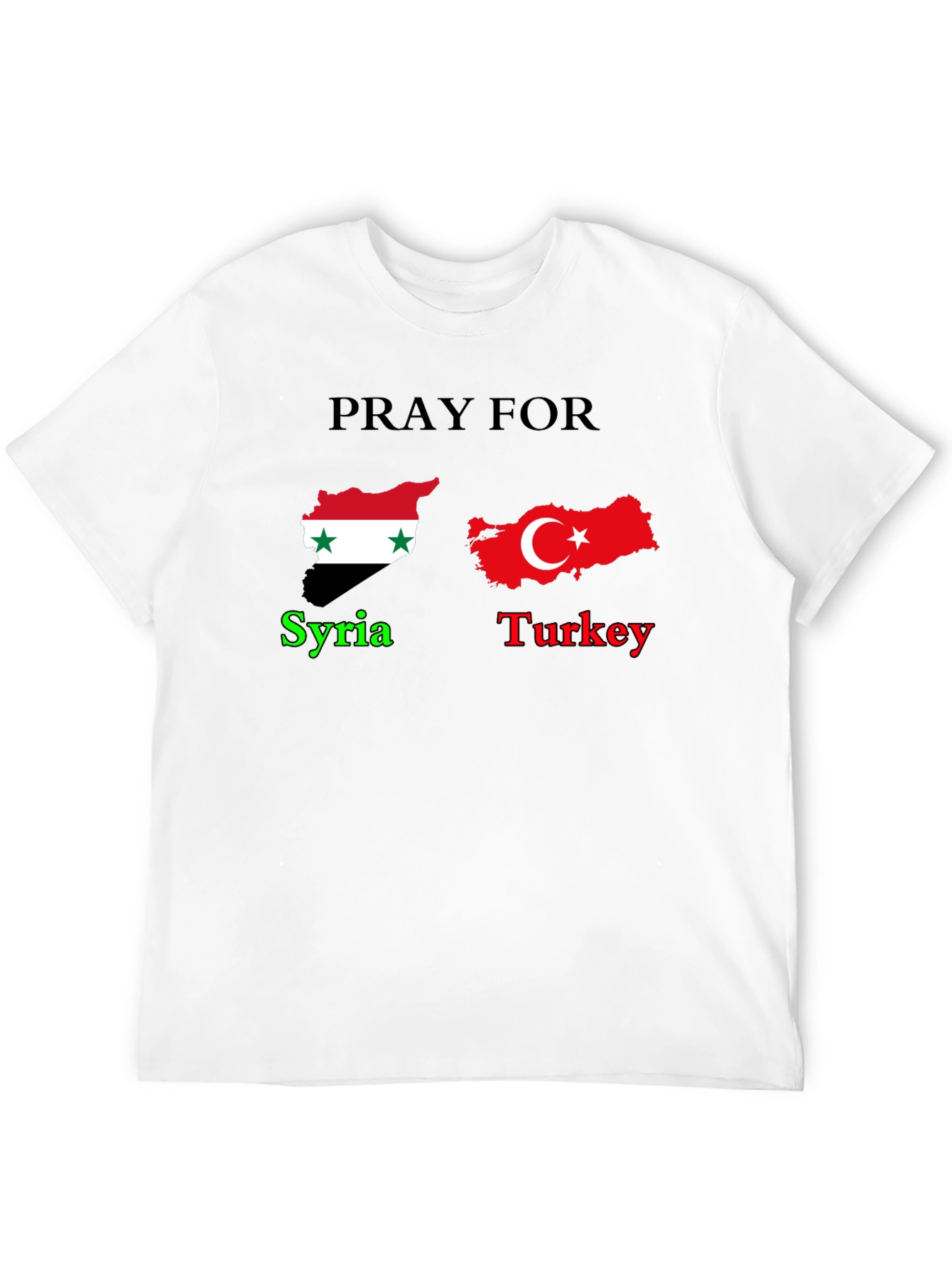 Pray for Syria & Turkey T-Shirt