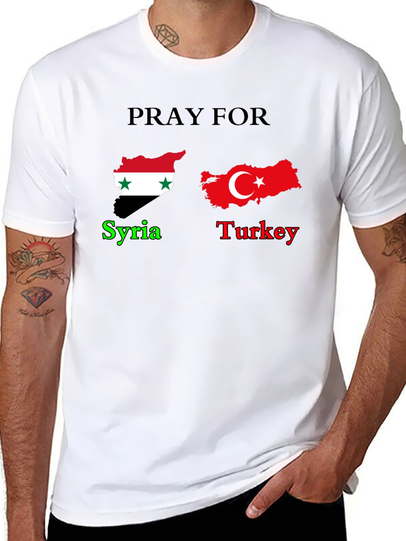 Pray for Syria & Turkey T-Shirt