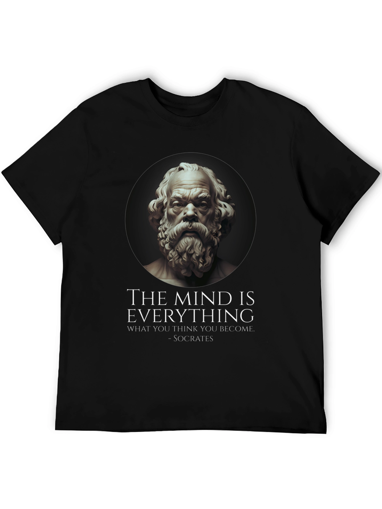 Socrates Quote T-Shirt - The Mind is Everything