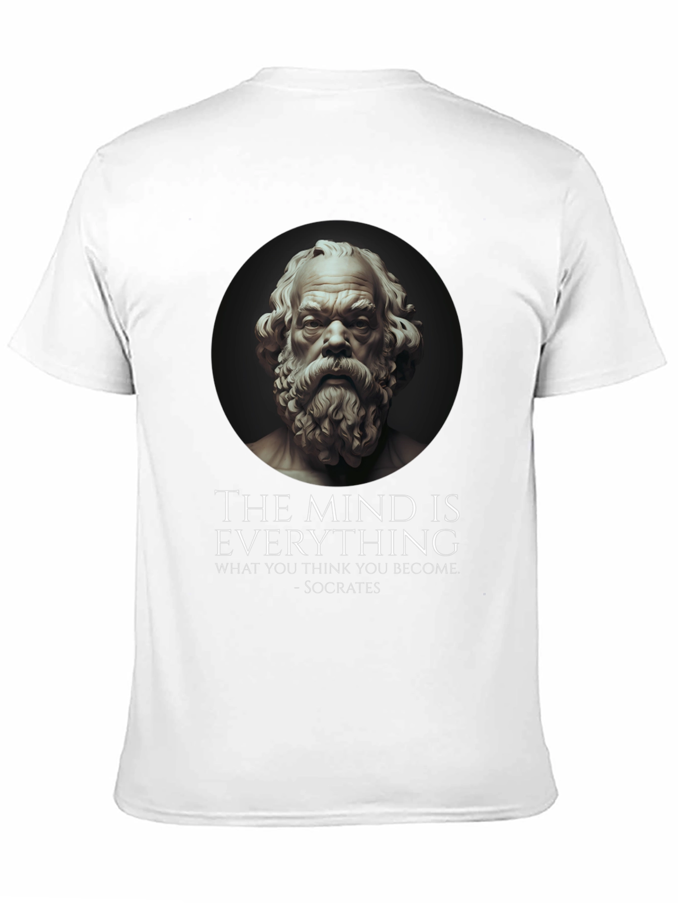 Socrates Quote T-Shirt - The Mind is Everything
