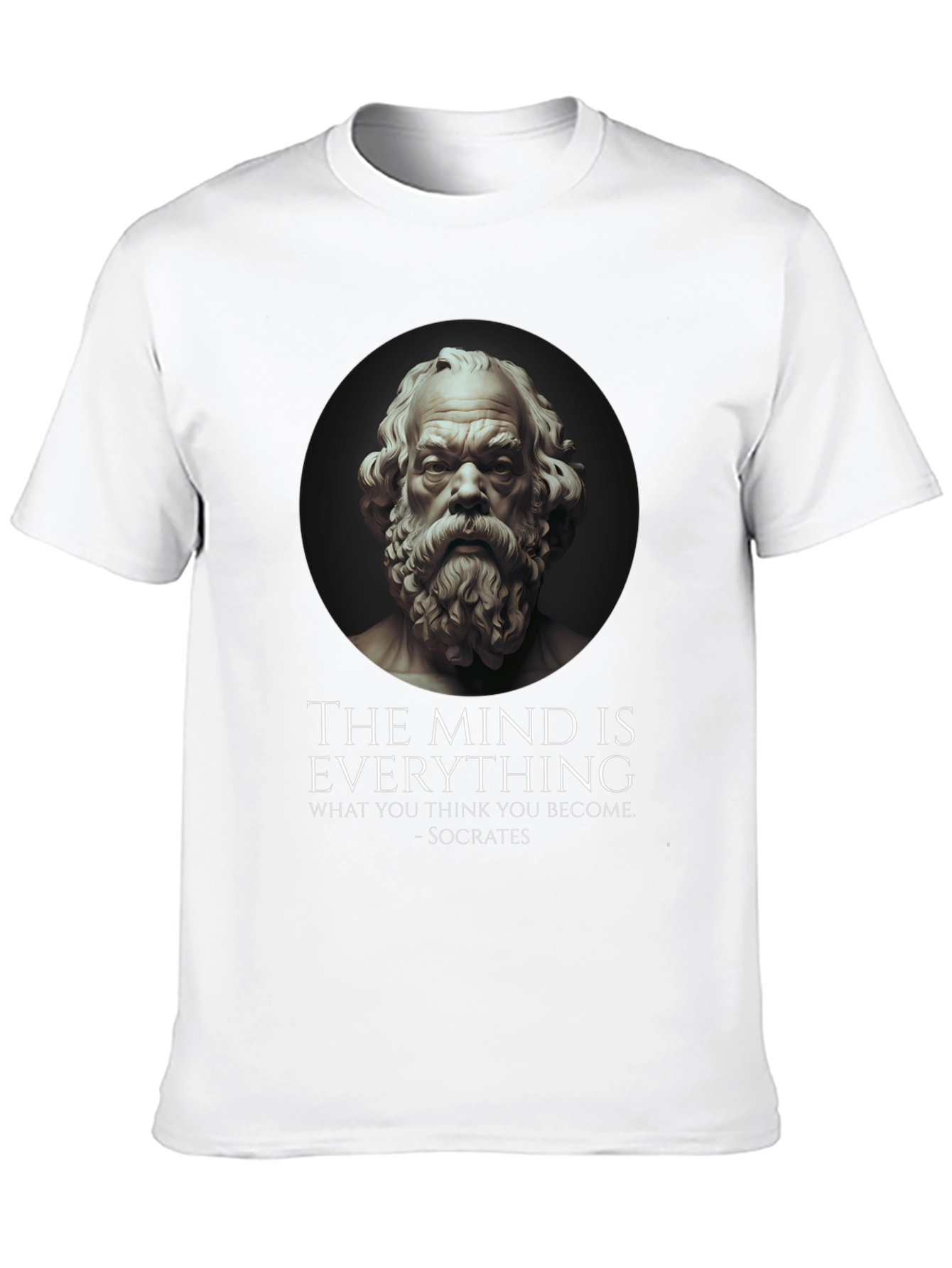 Socrates Quote T-Shirt - The Mind is Everything