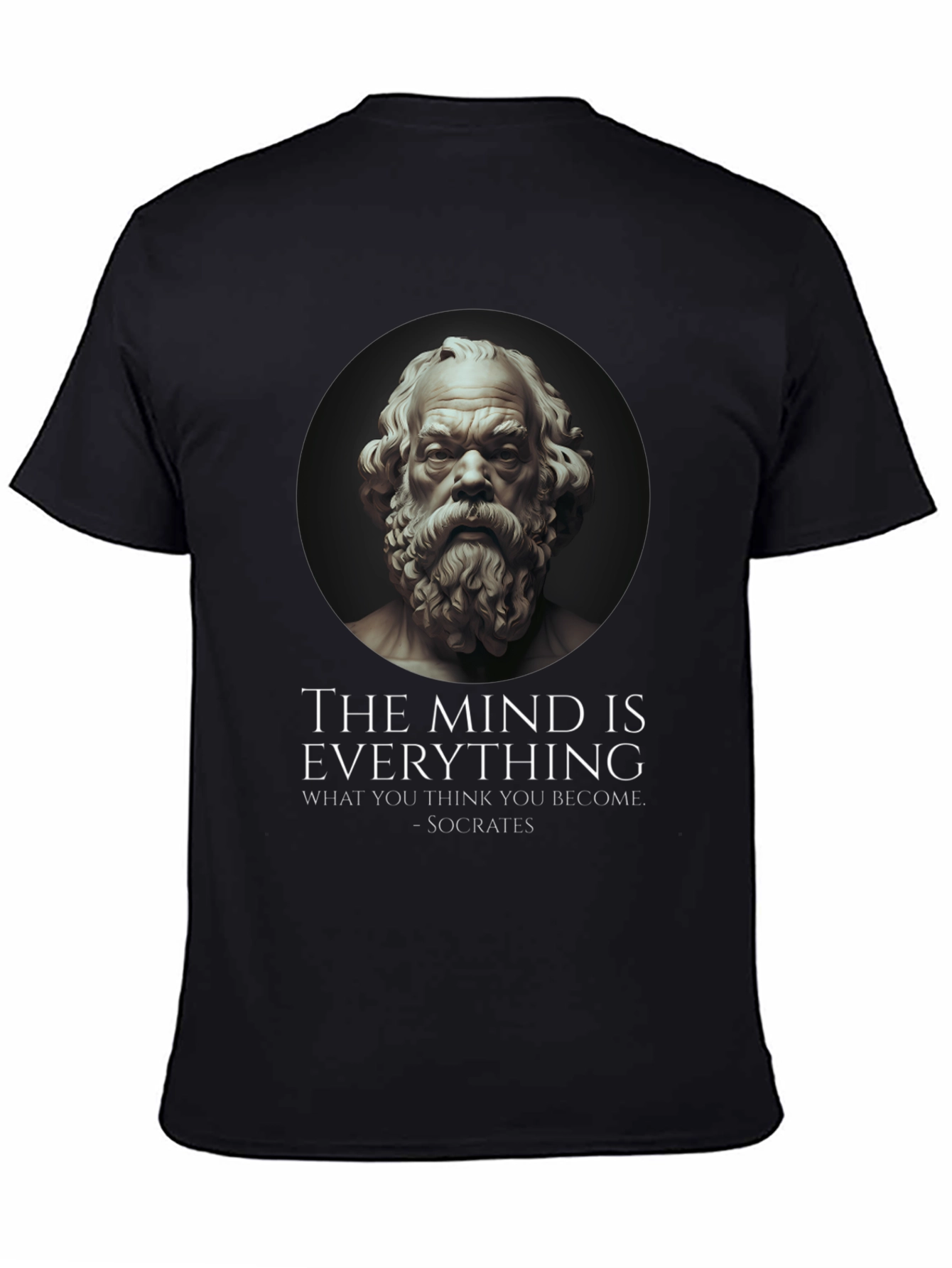 Socrates Quote T-Shirt - The Mind is Everything