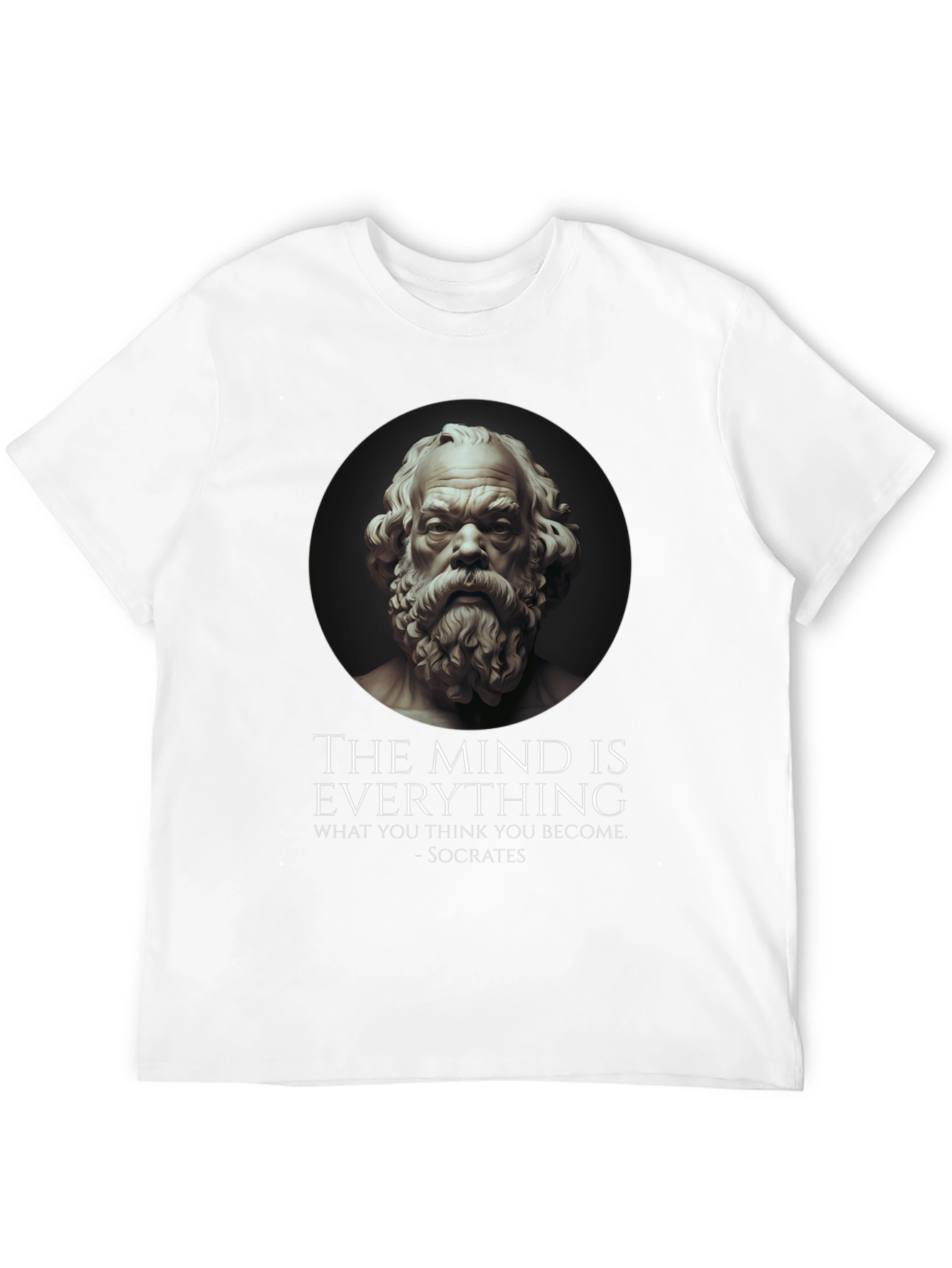 Socrates Quote T-Shirt - The Mind is Everything