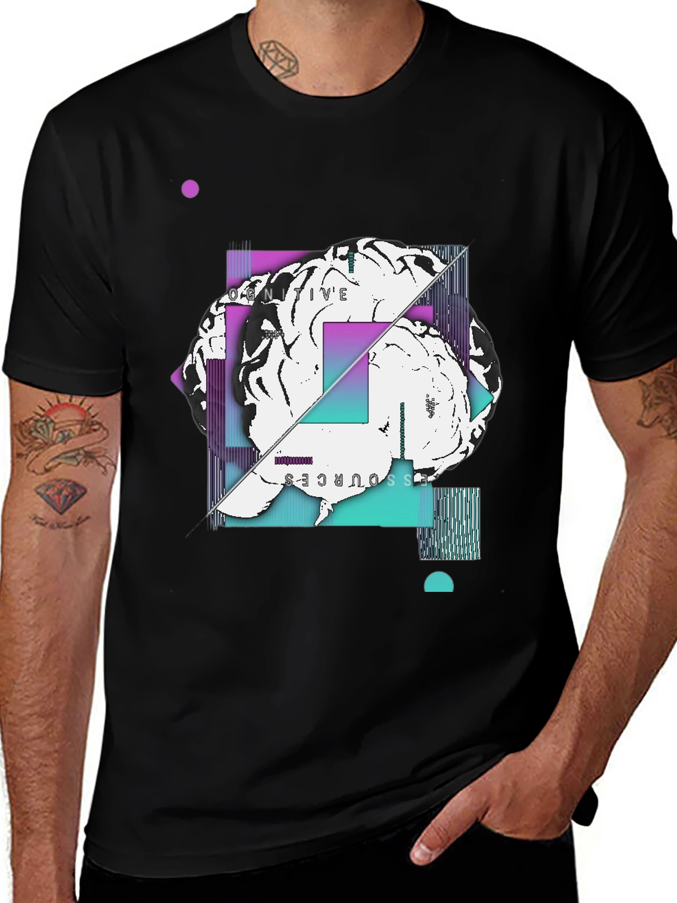 Cognitive Source Brain Graphic Tee