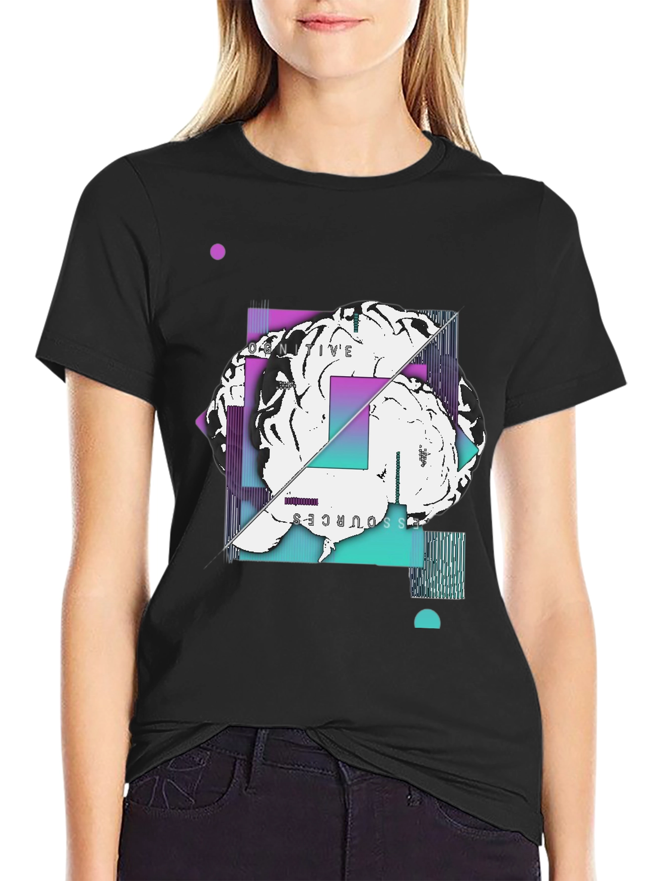 Cognitive Source Brain Graphic Tee