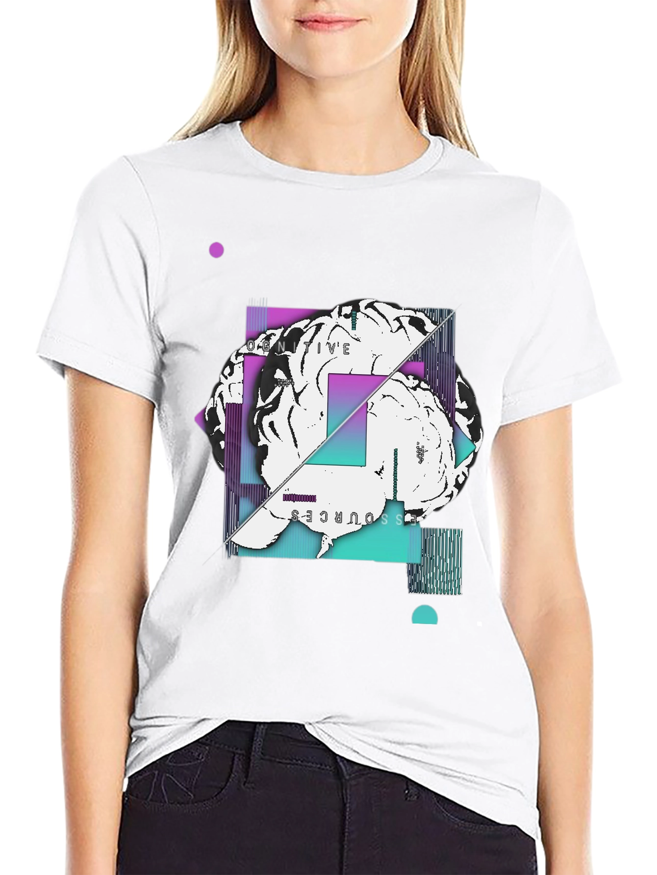 Cognitive Source Brain Graphic Tee