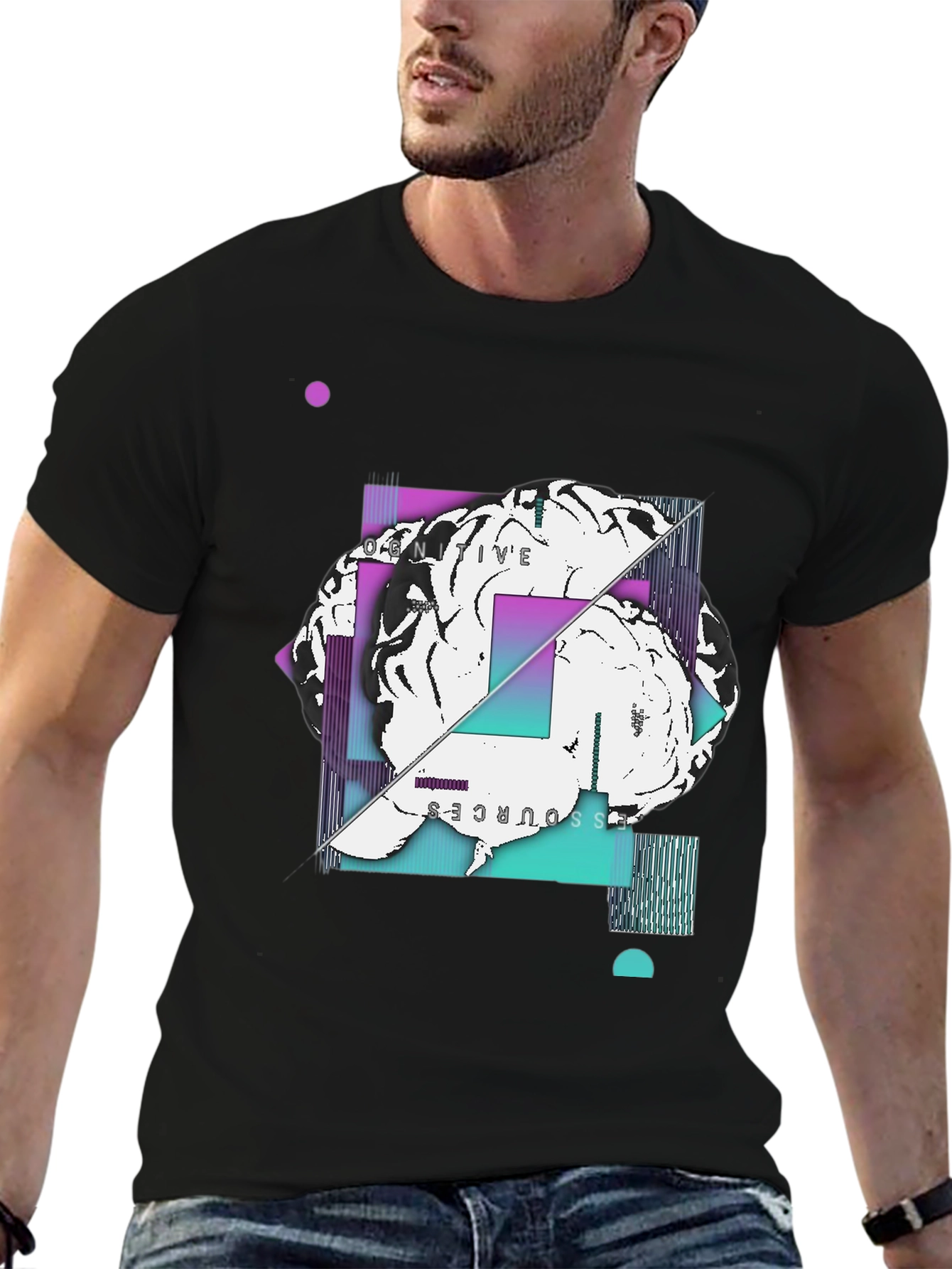 Cognitive Source Brain Graphic Tee