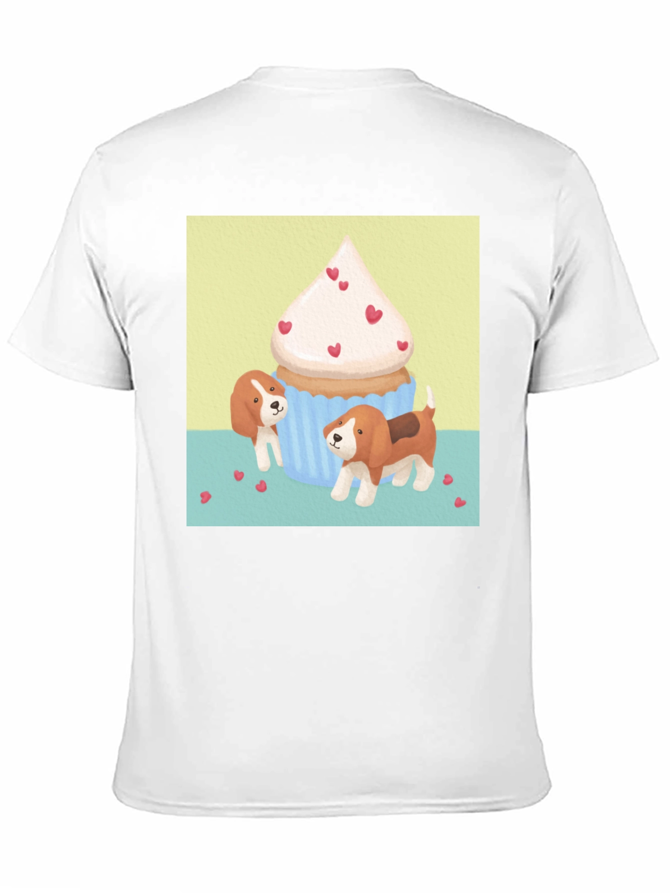 Dog and Cupcake Graphic Tee