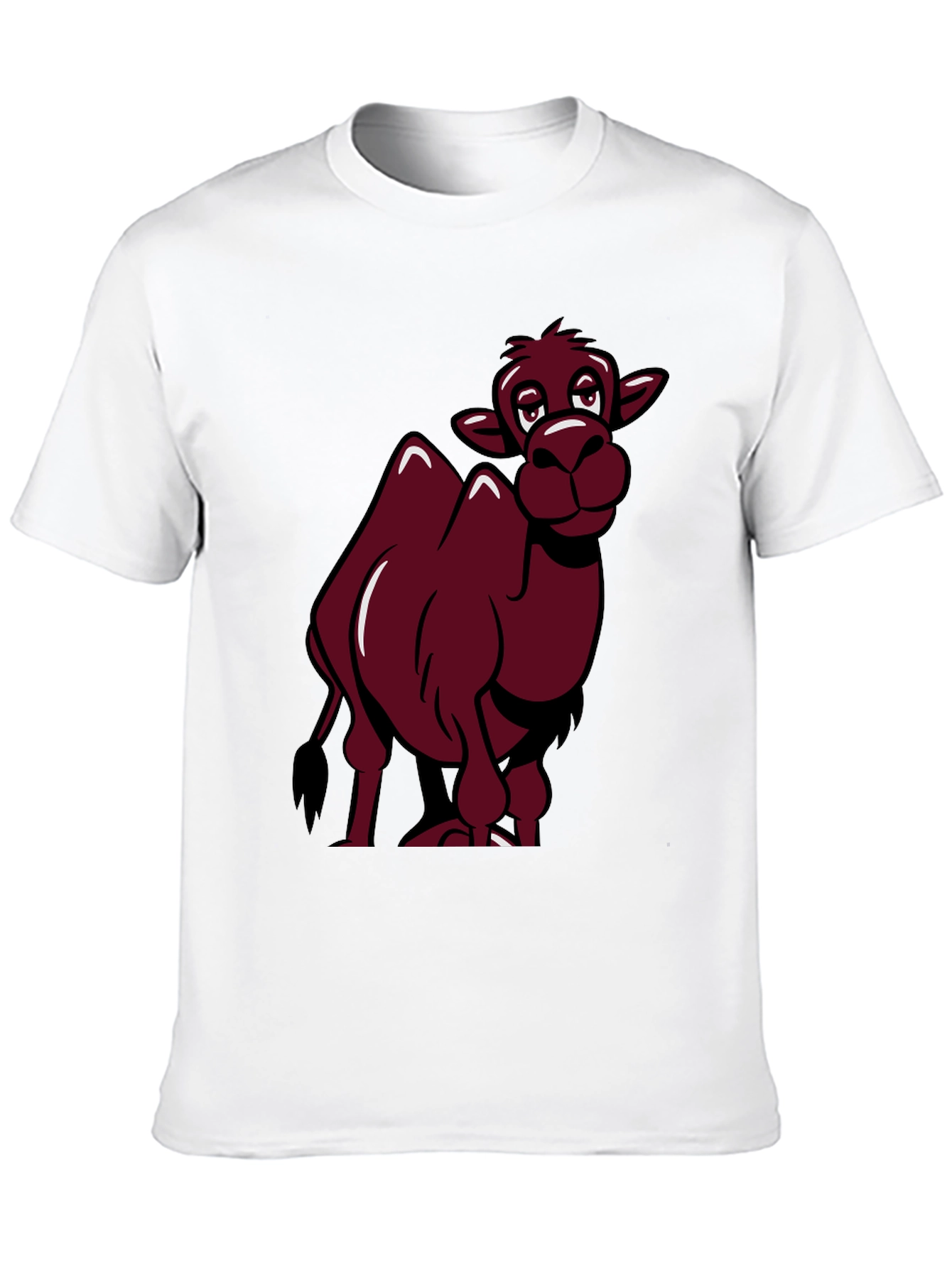 Funny Camel Cartoon Graphic T-Shirt