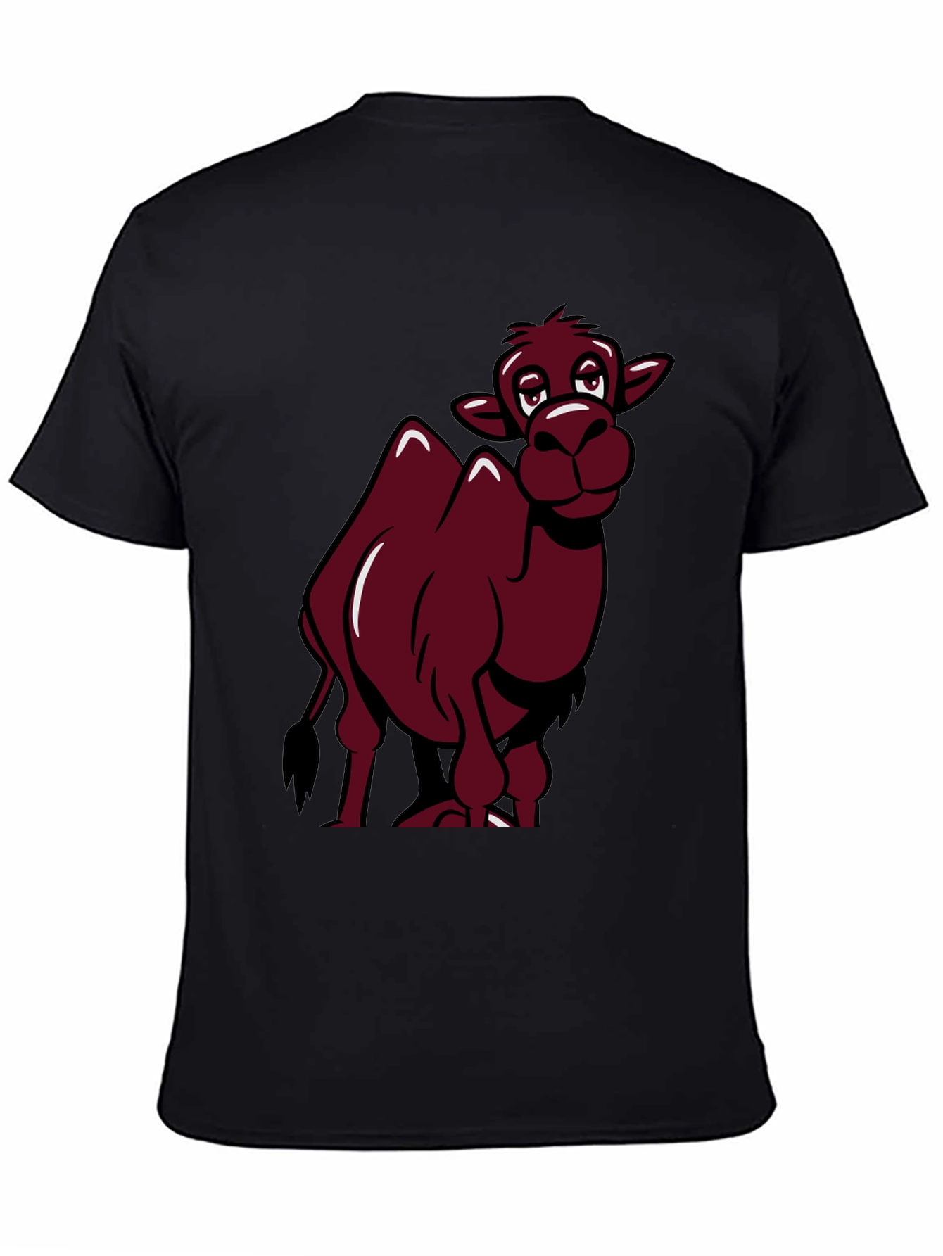Funny Camel Cartoon Graphic T-Shirt