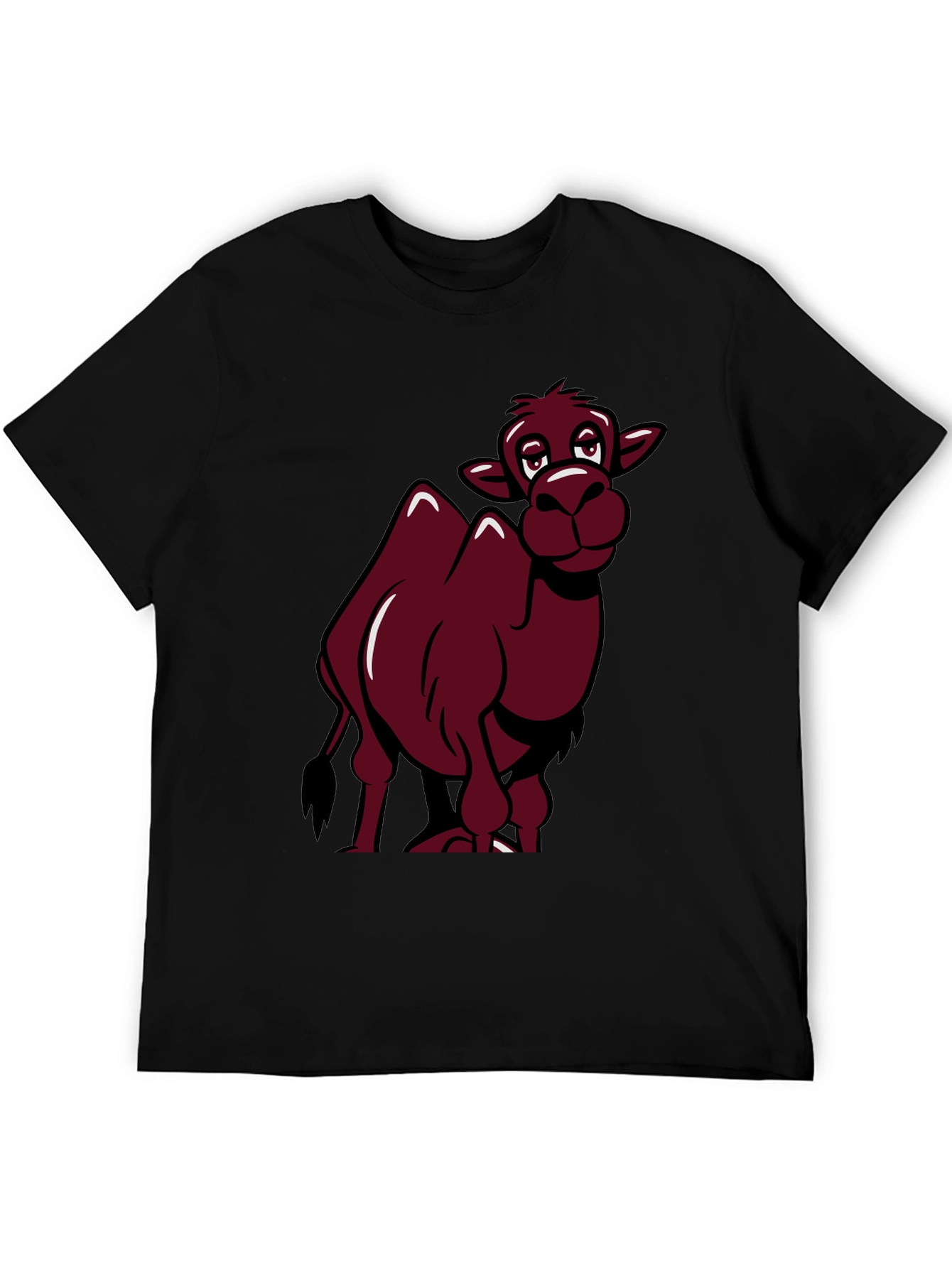 Funny Camel Cartoon Graphic T-Shirt