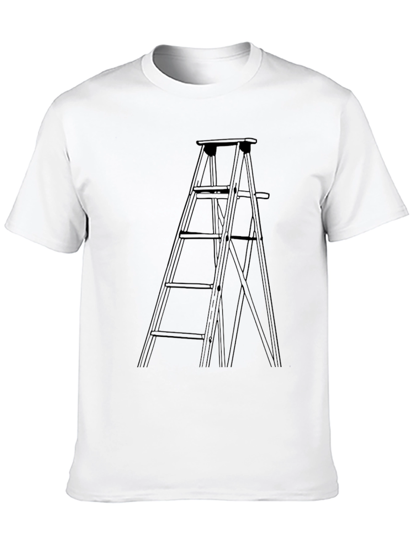 Ladder Graphic Tee - Black