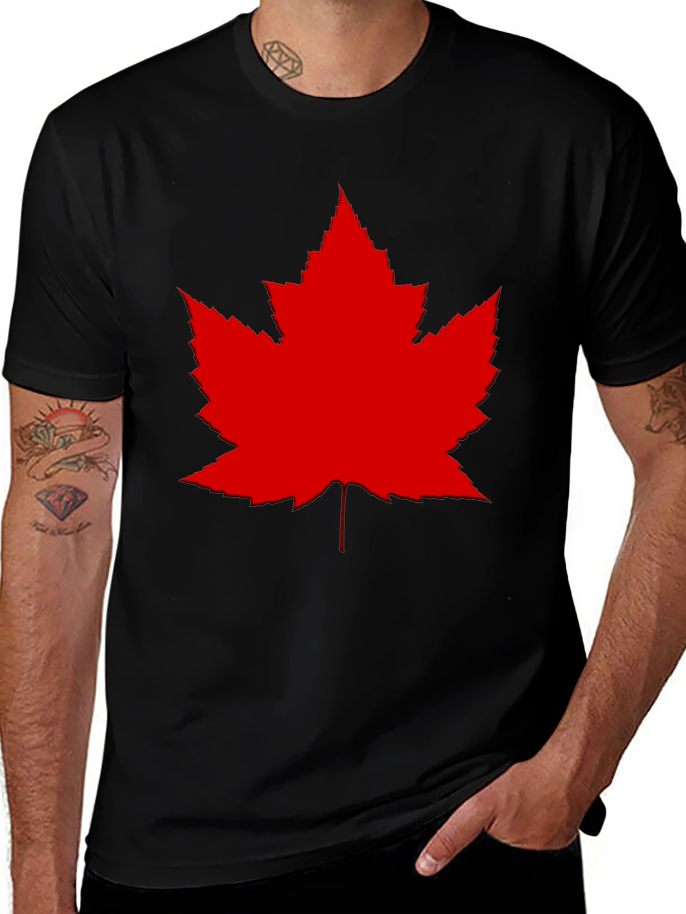Maple Leaf Graphic Tee