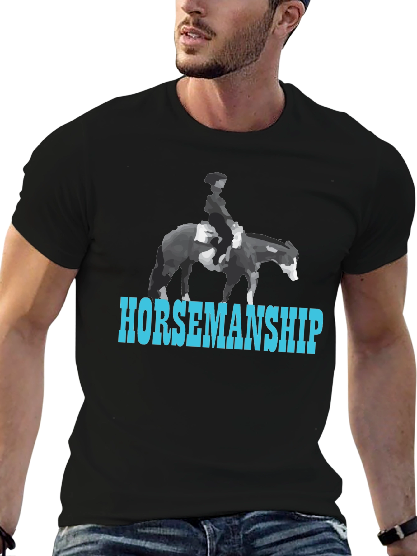 Horsemanship Graphic Tee - Black