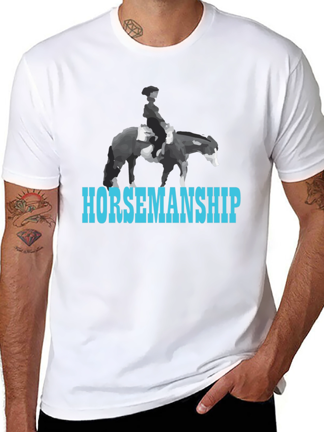 Horsemanship Graphic Tee - Black
