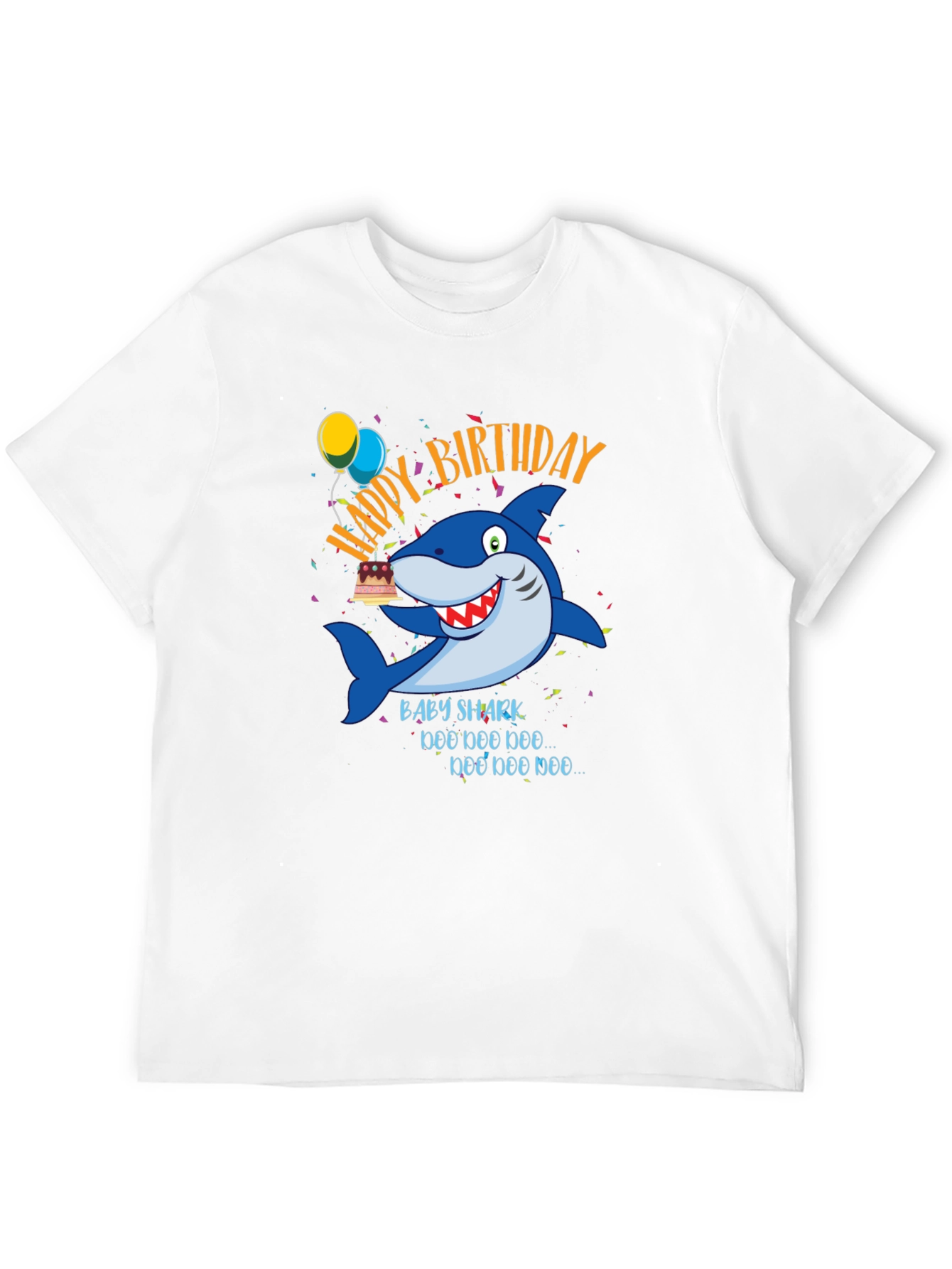 Baby Shark Birthday T-Shirt