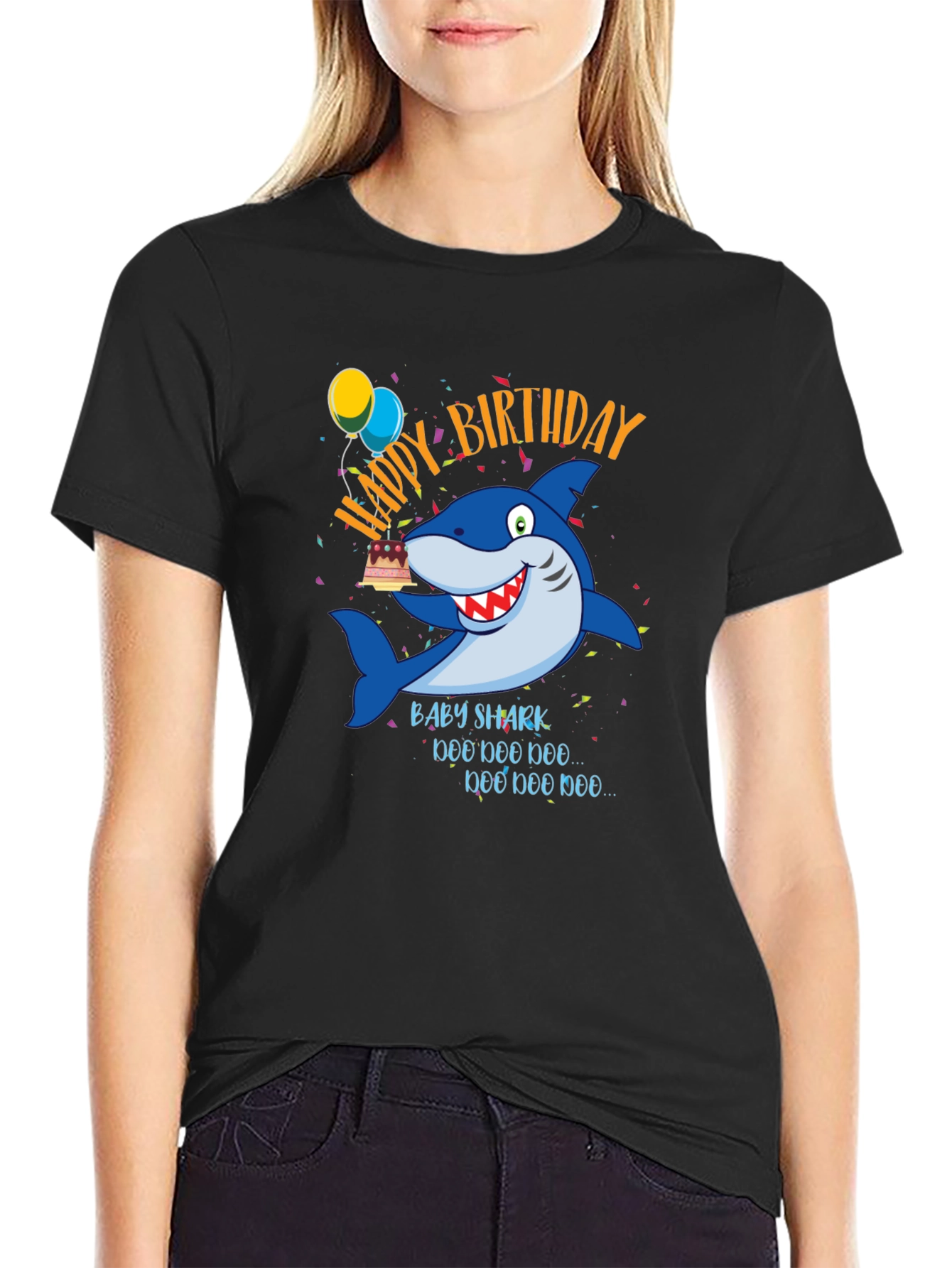 Baby Shark Birthday T-Shirt