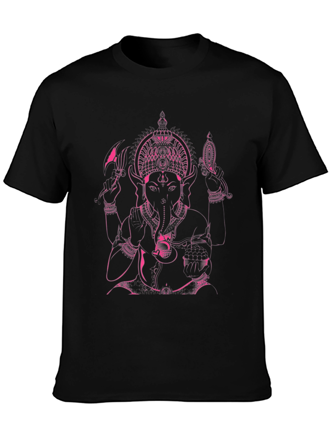 Ganesha Graphic T-Shirt - Black