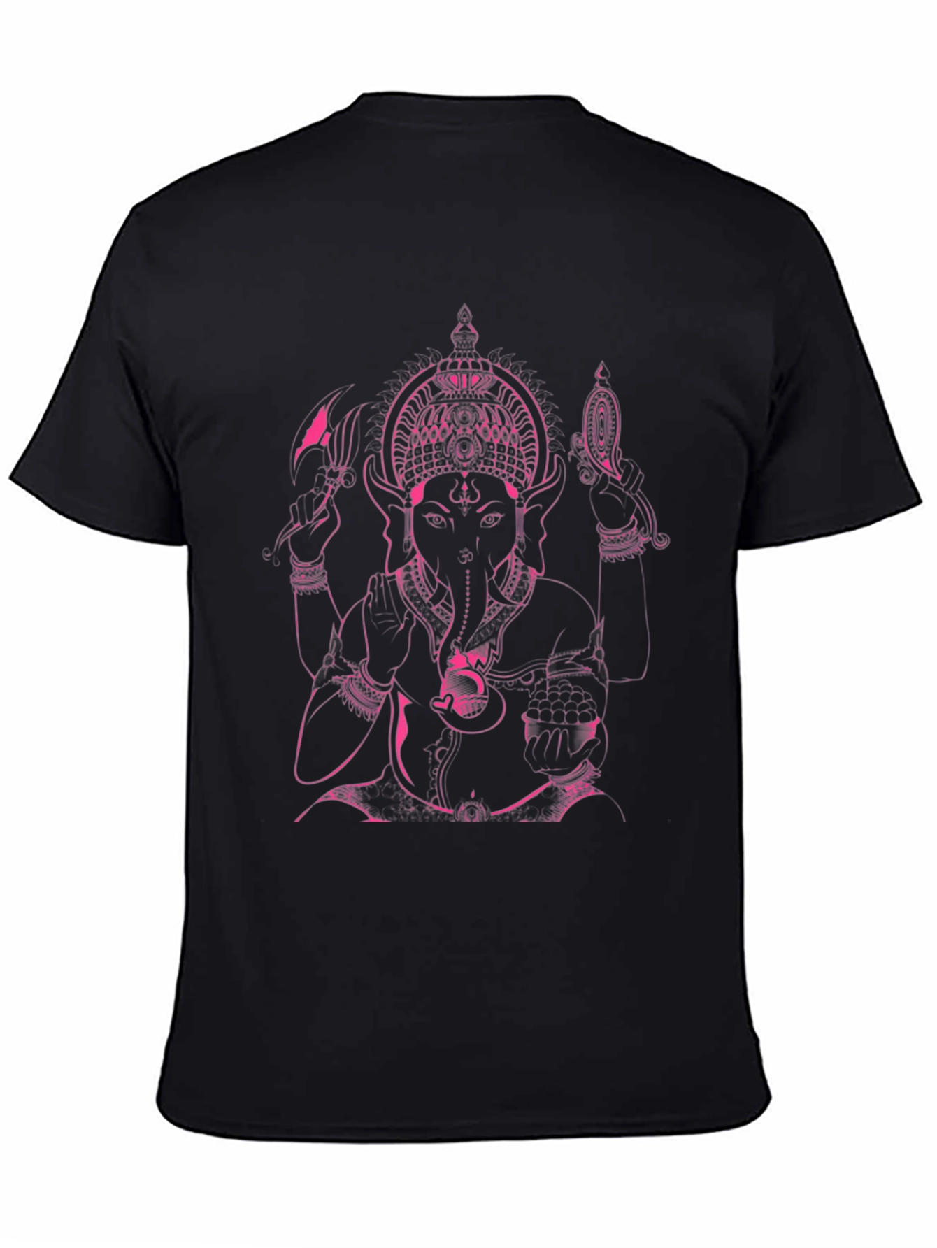 Ganesha Graphic T-Shirt - Black