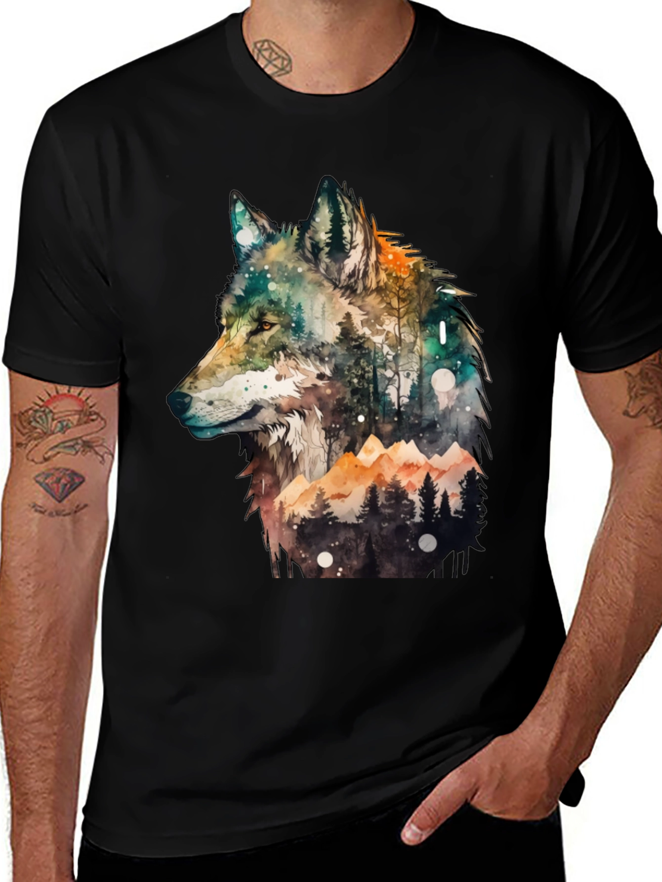 Wolf & Wilderness Graphic Tee