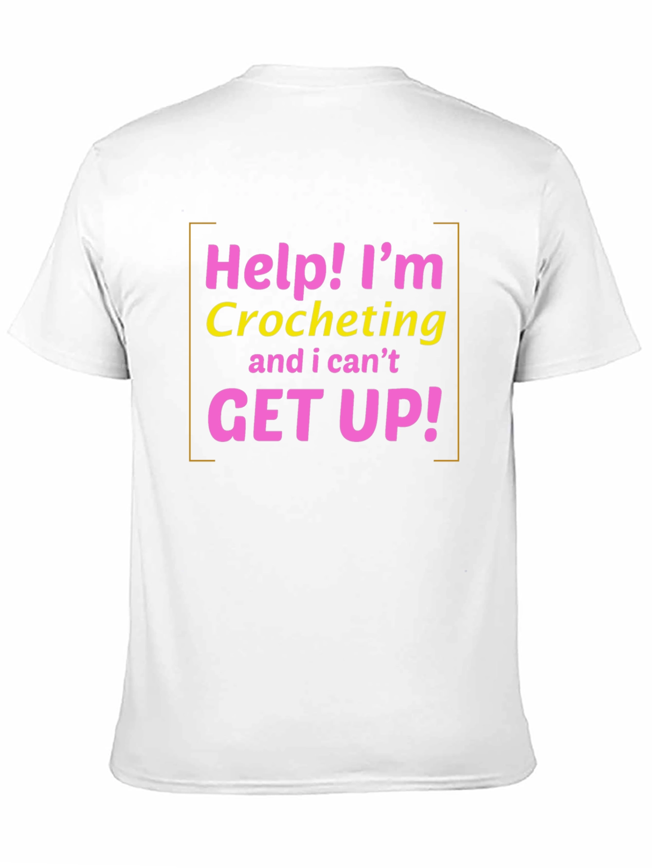 Help! Im Crocheting T-Shirt - Funny Crochet Gift