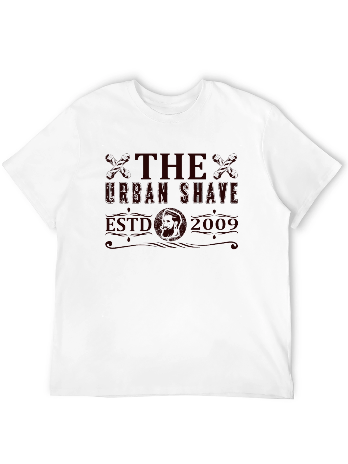 The Urban Shave Graphic Tee - Black