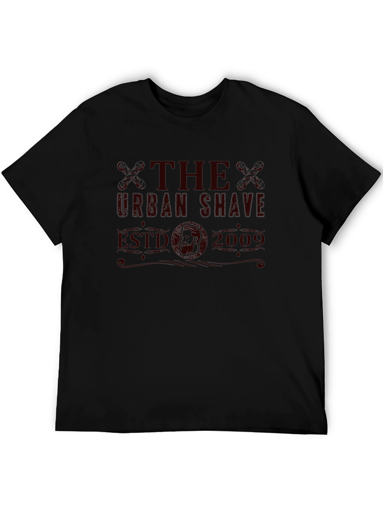 The Urban Shave Graphic Tee - Black