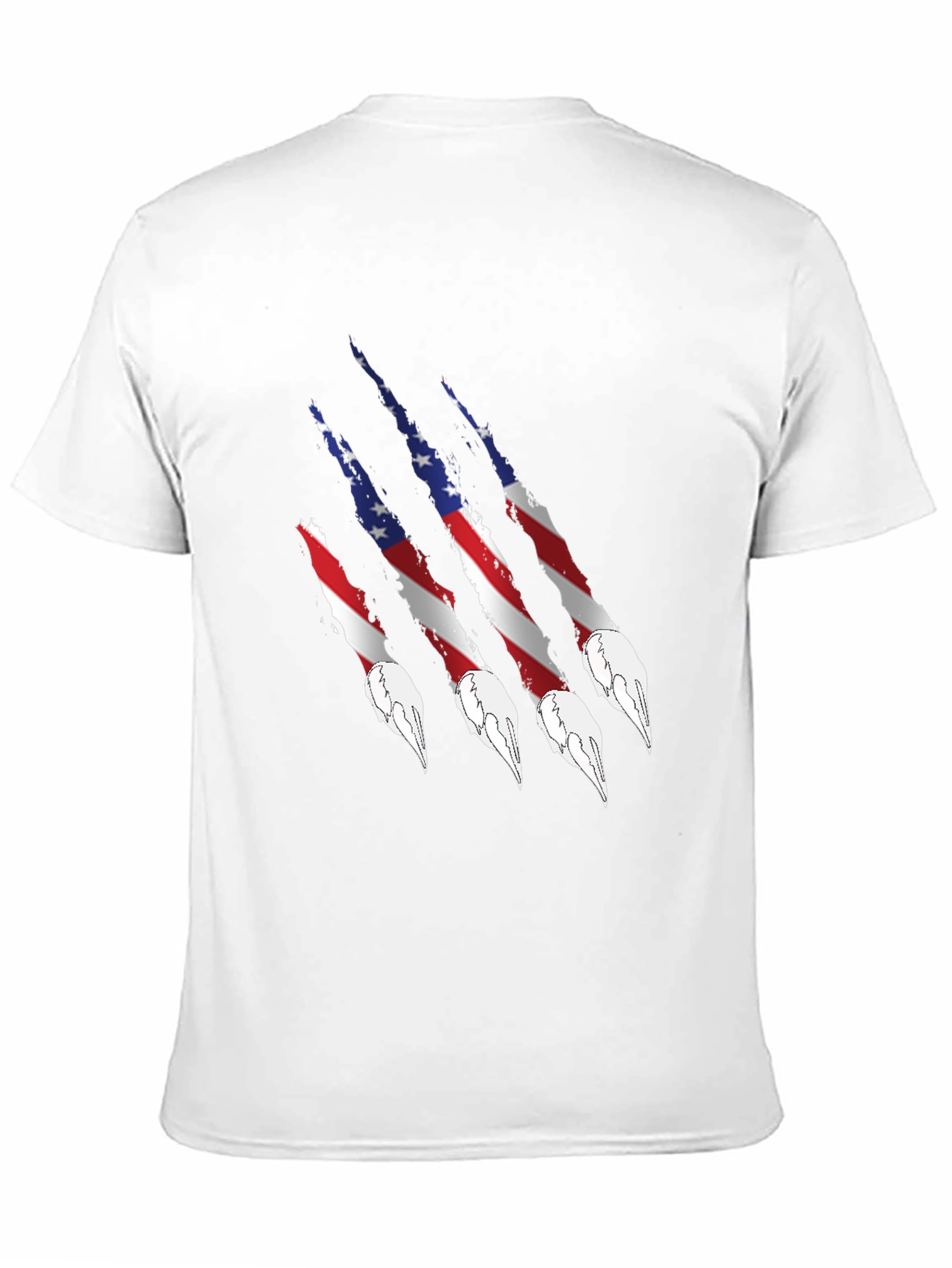 American Flag Claw T-Shirt