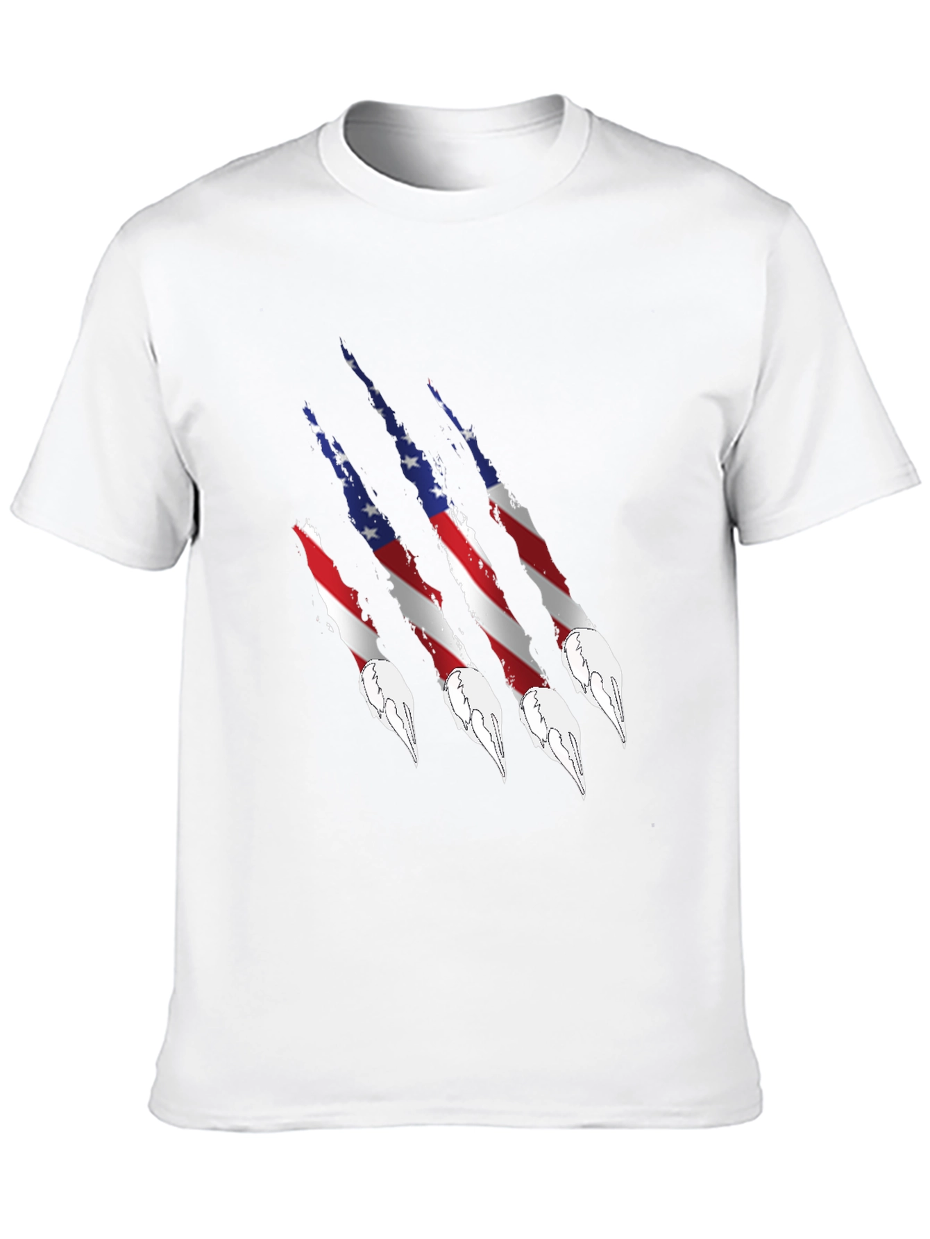 American Flag Claw T-Shirt