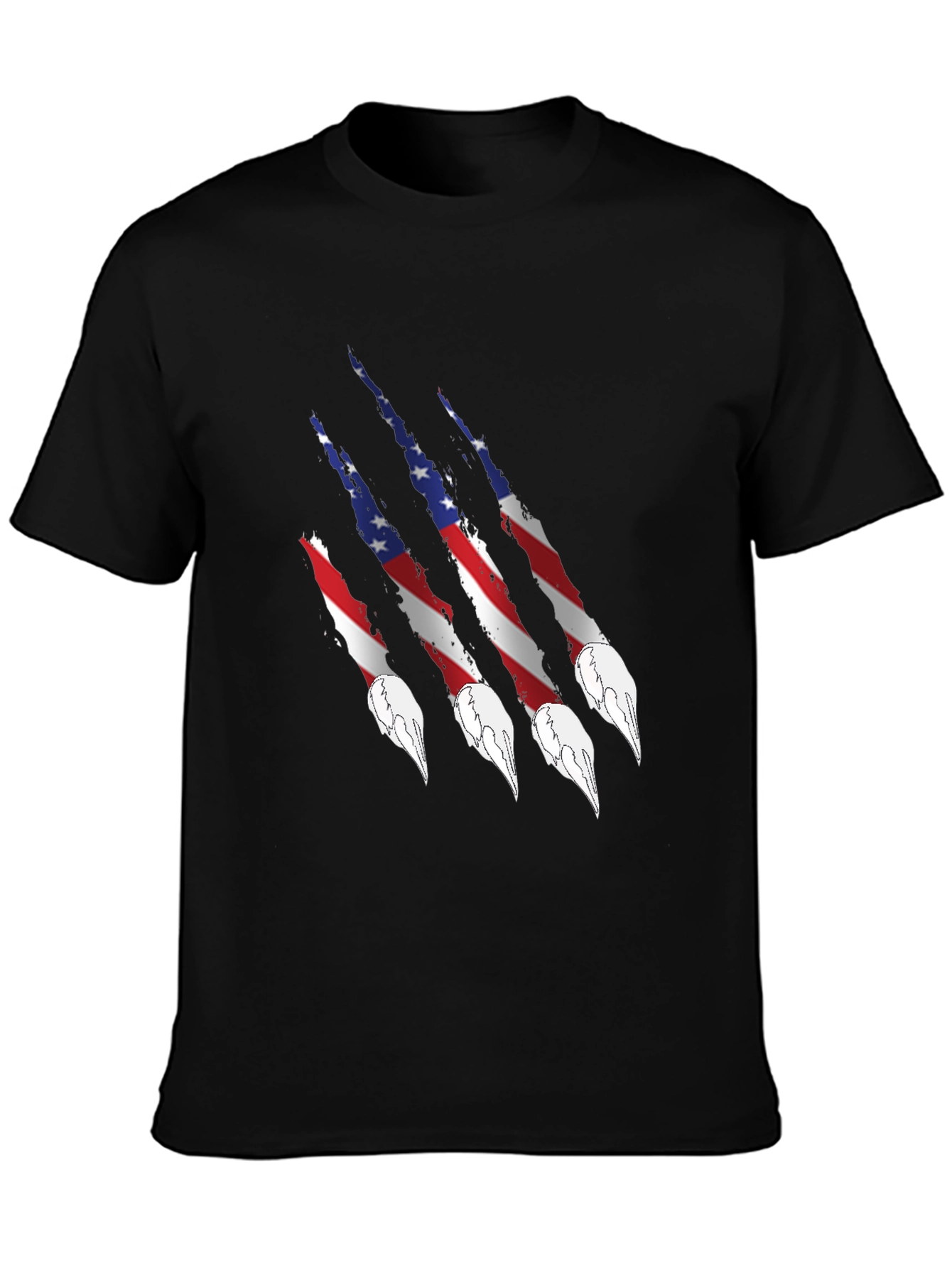 American Flag Claw T-Shirt