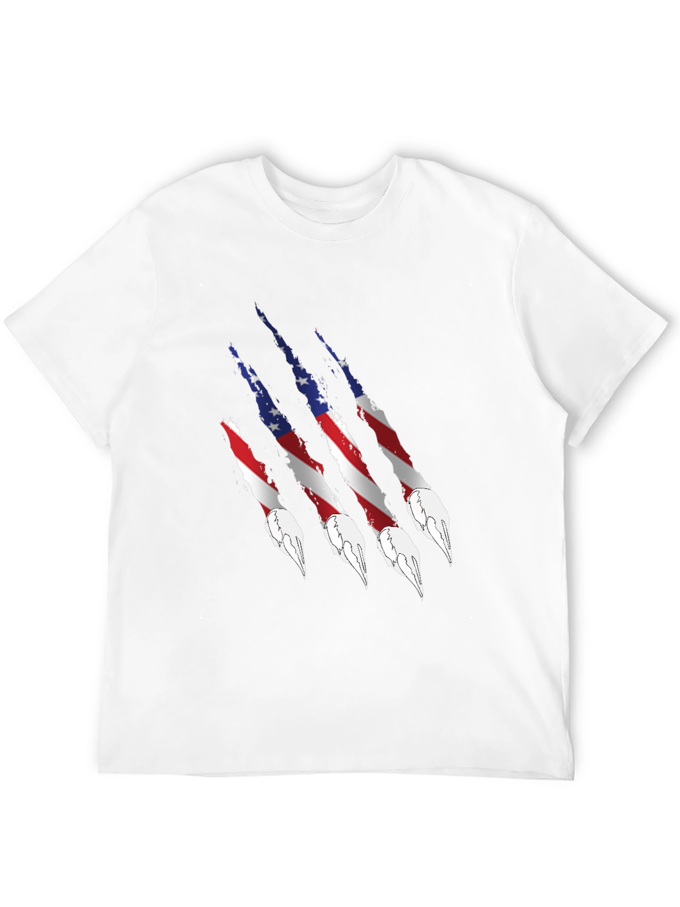 American Flag Claw T-Shirt