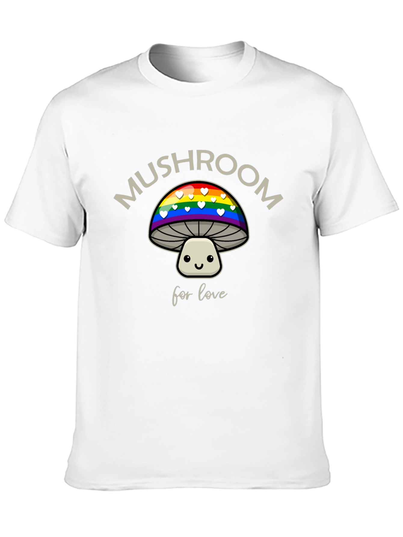 Mushroom for Love LGBT Pride T-Shirt