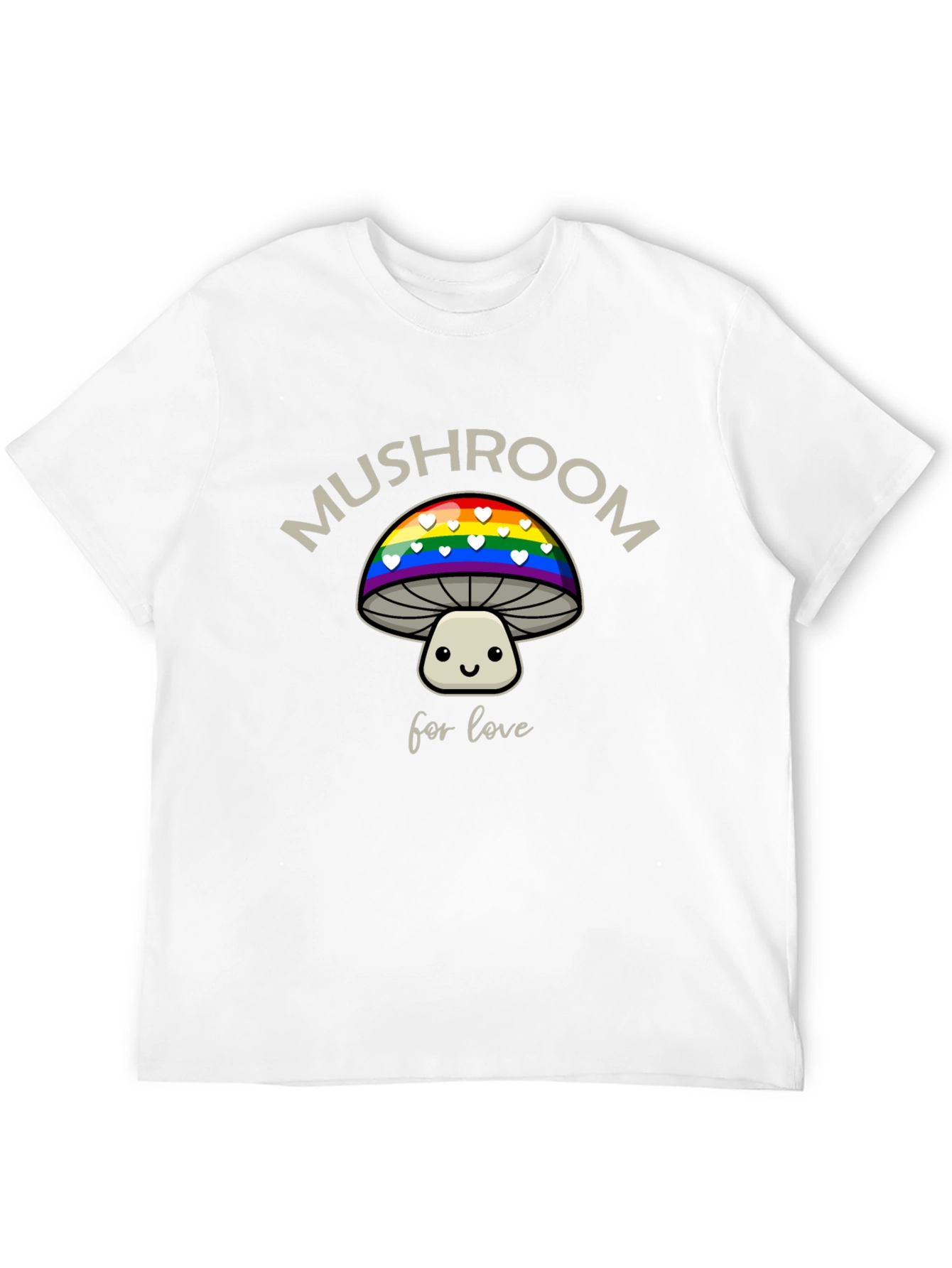 Mushroom for Love LGBT Pride T-Shirt