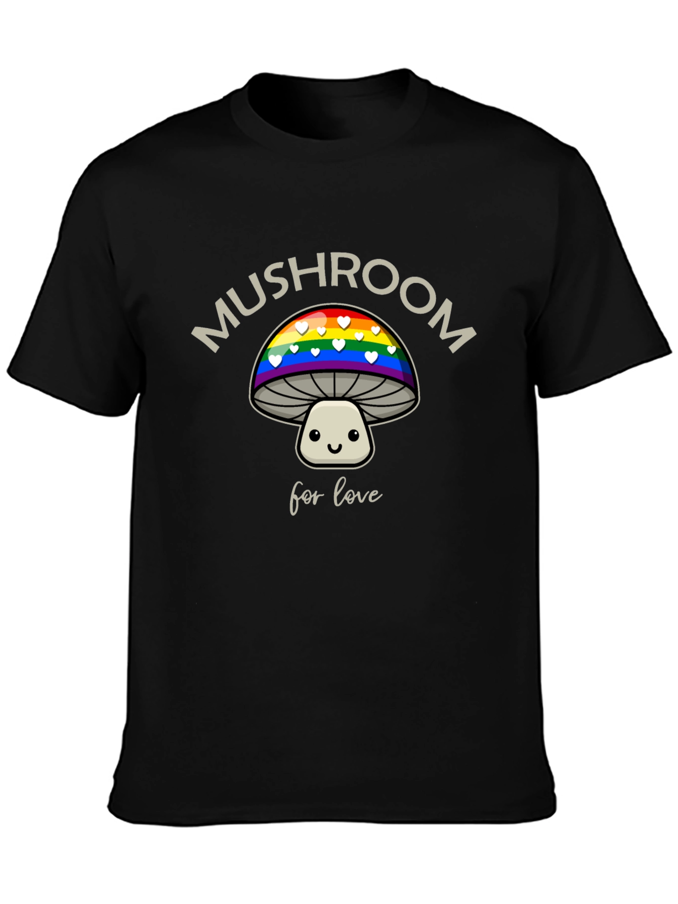 Mushroom for Love LGBT Pride T-Shirt