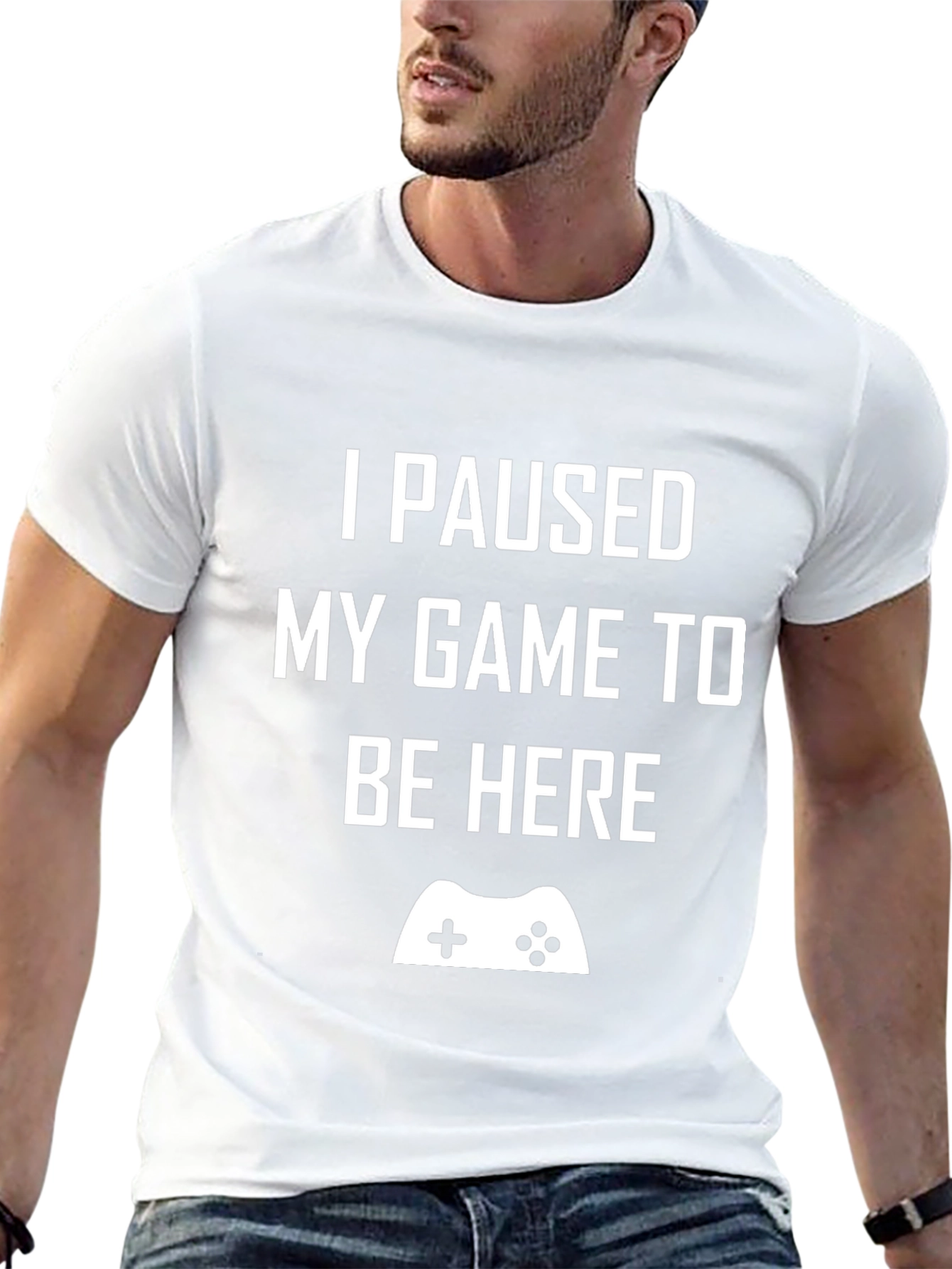 Gamer T-Shirt - I Paused My Game Funny Tee