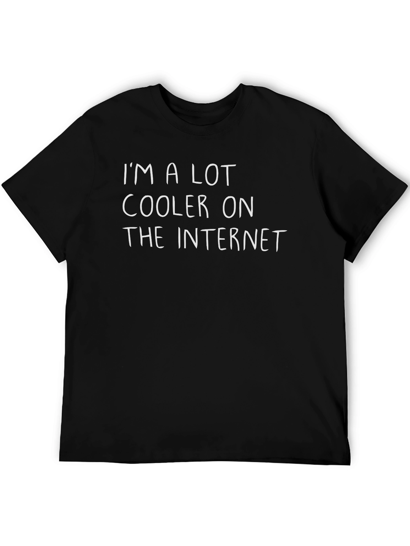 Cooler on the Internet Graphic T-Shirt - Black