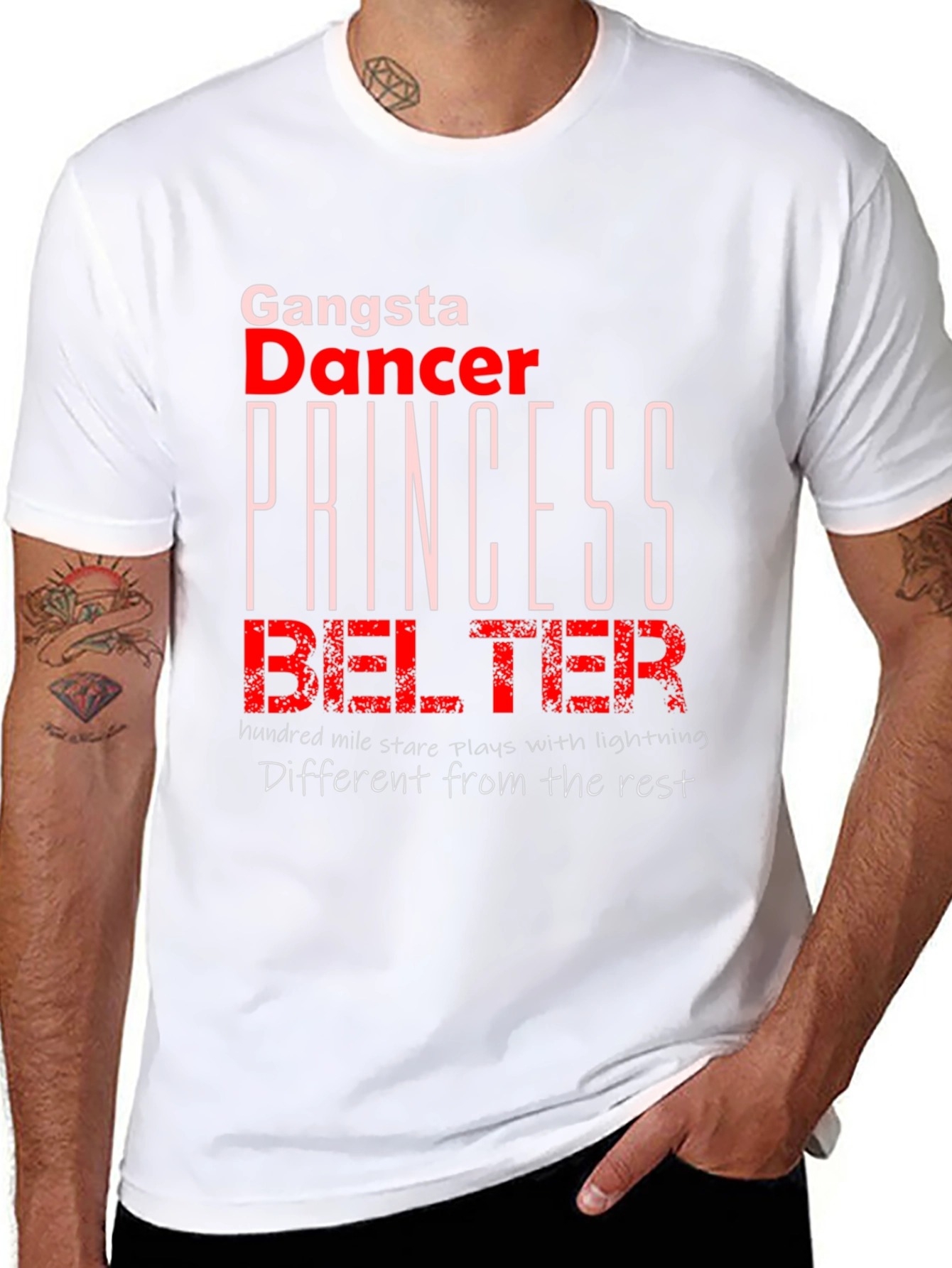 Gangsta Dancer Princess Belter T-Shirt