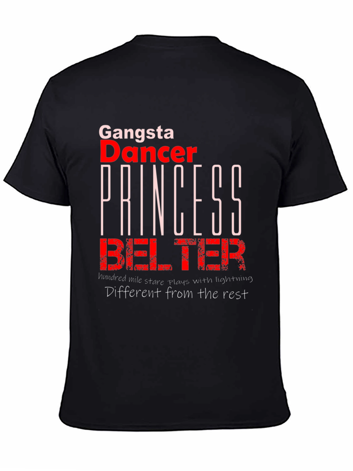 Gangsta Dancer Princess Belter T-Shirt